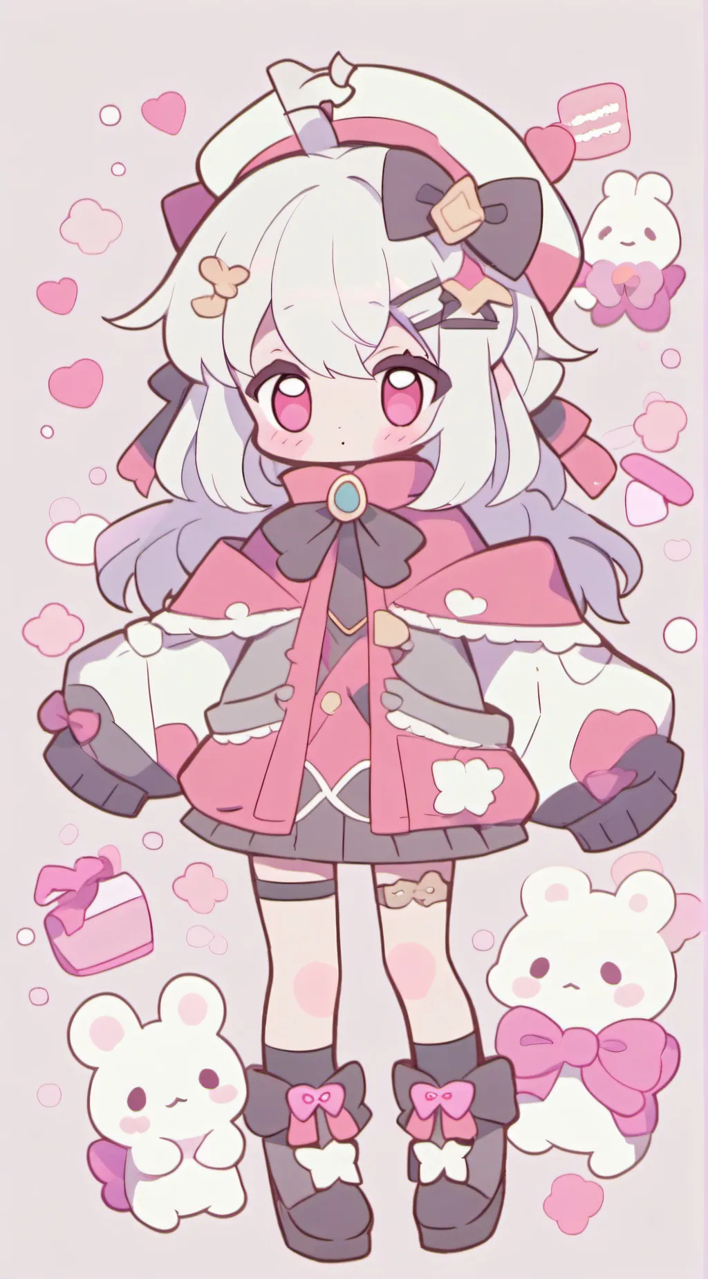 ai character: Ella  background