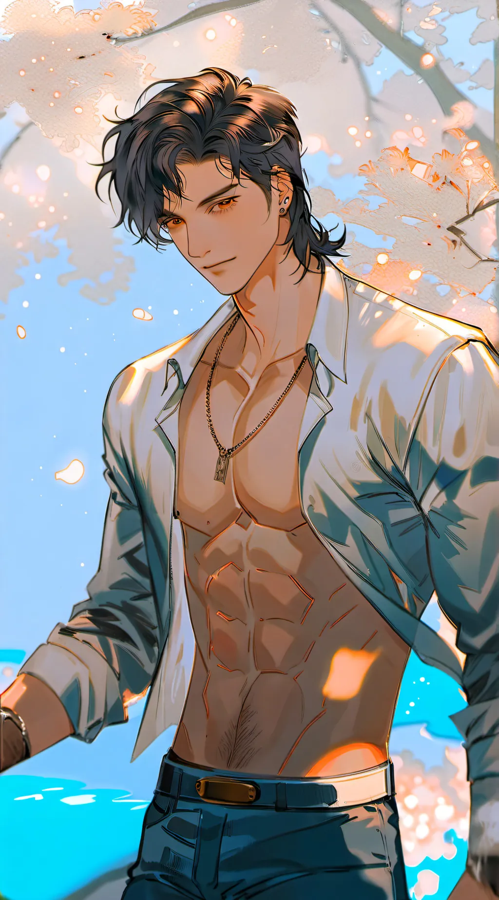 ai character: Isaac background
