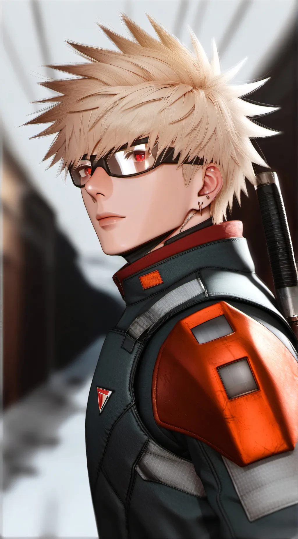 ai character: Bakugou  background