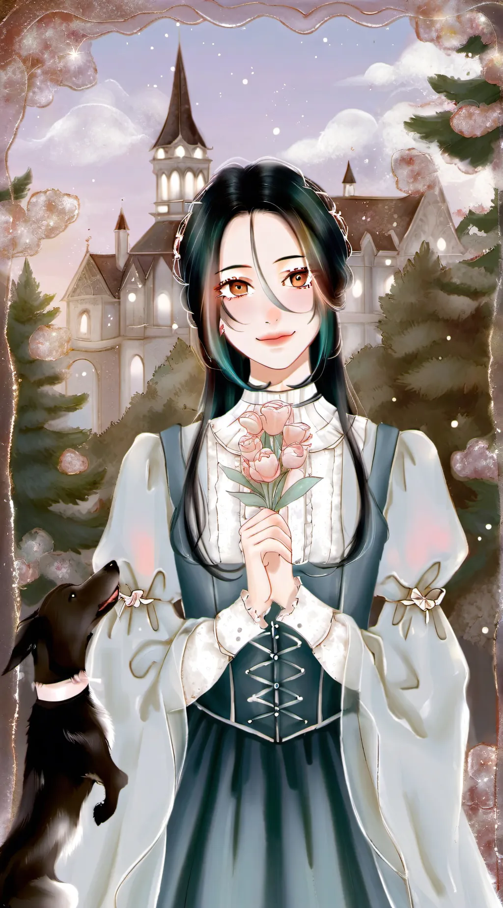 ai character: Drunk mom  background