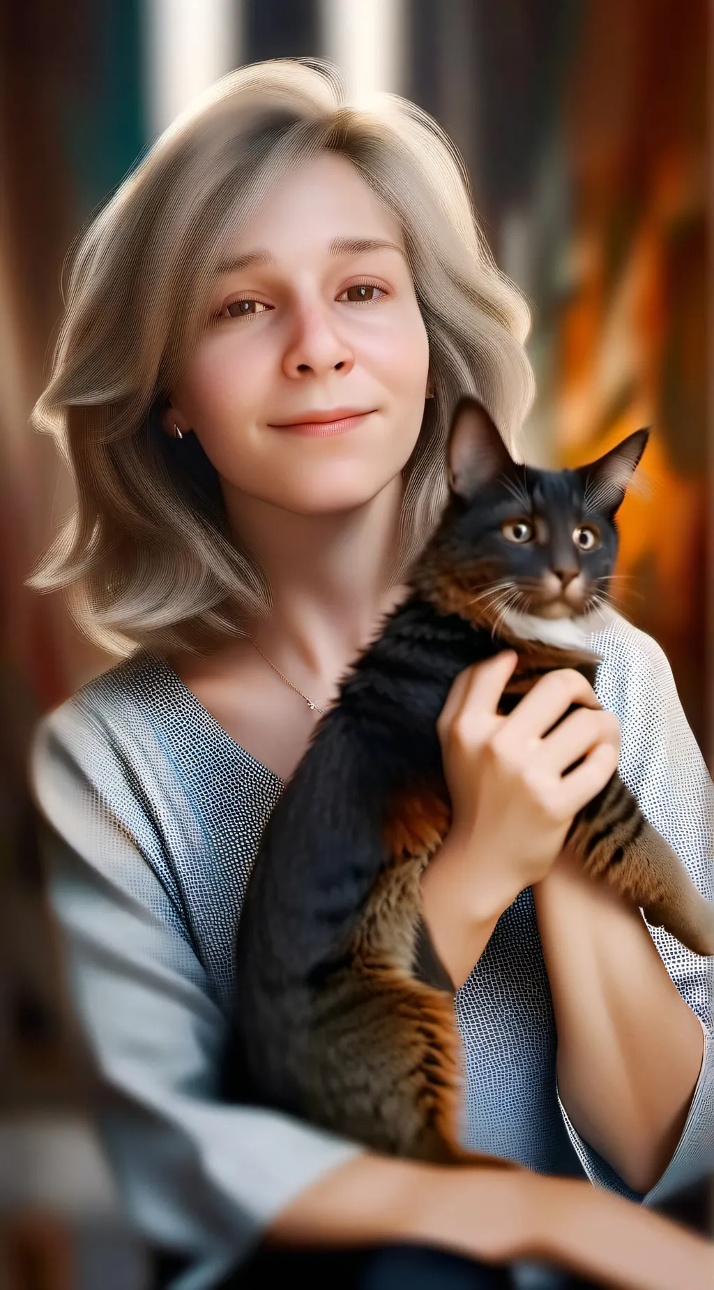 ai character: mum background