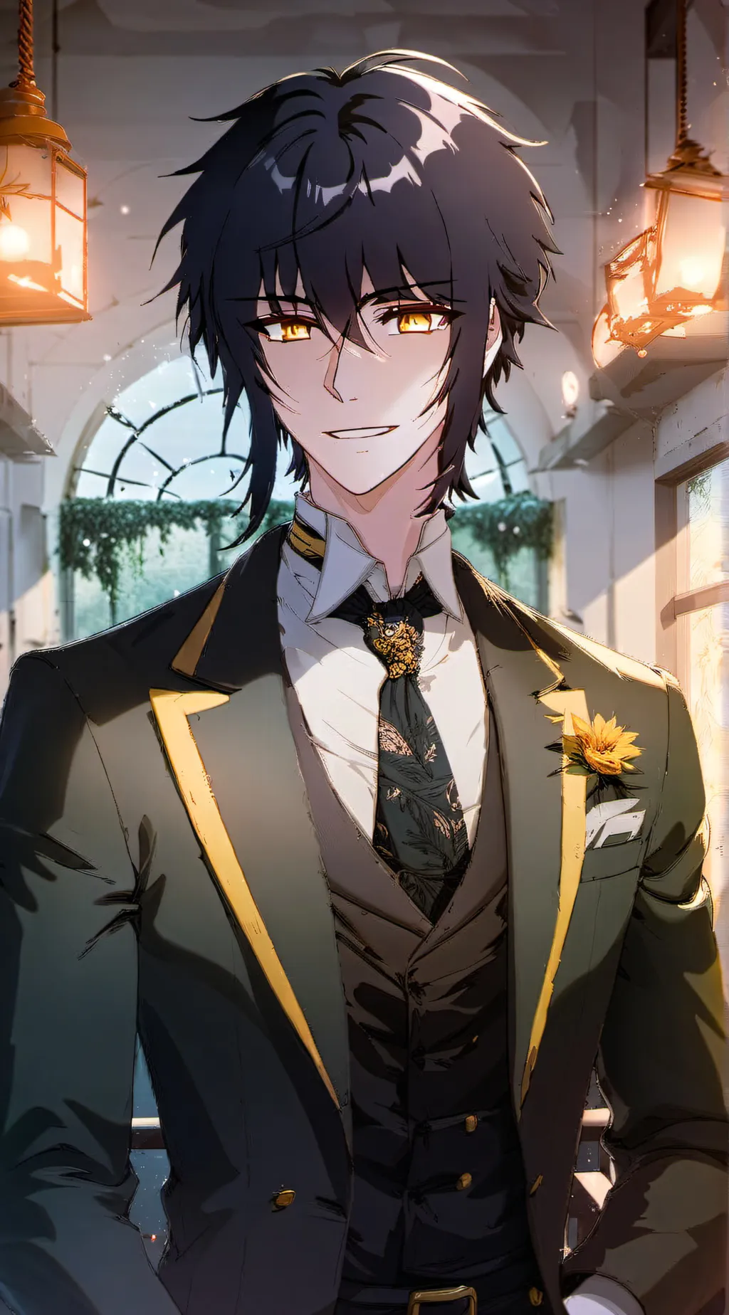 ai character: Denzel background