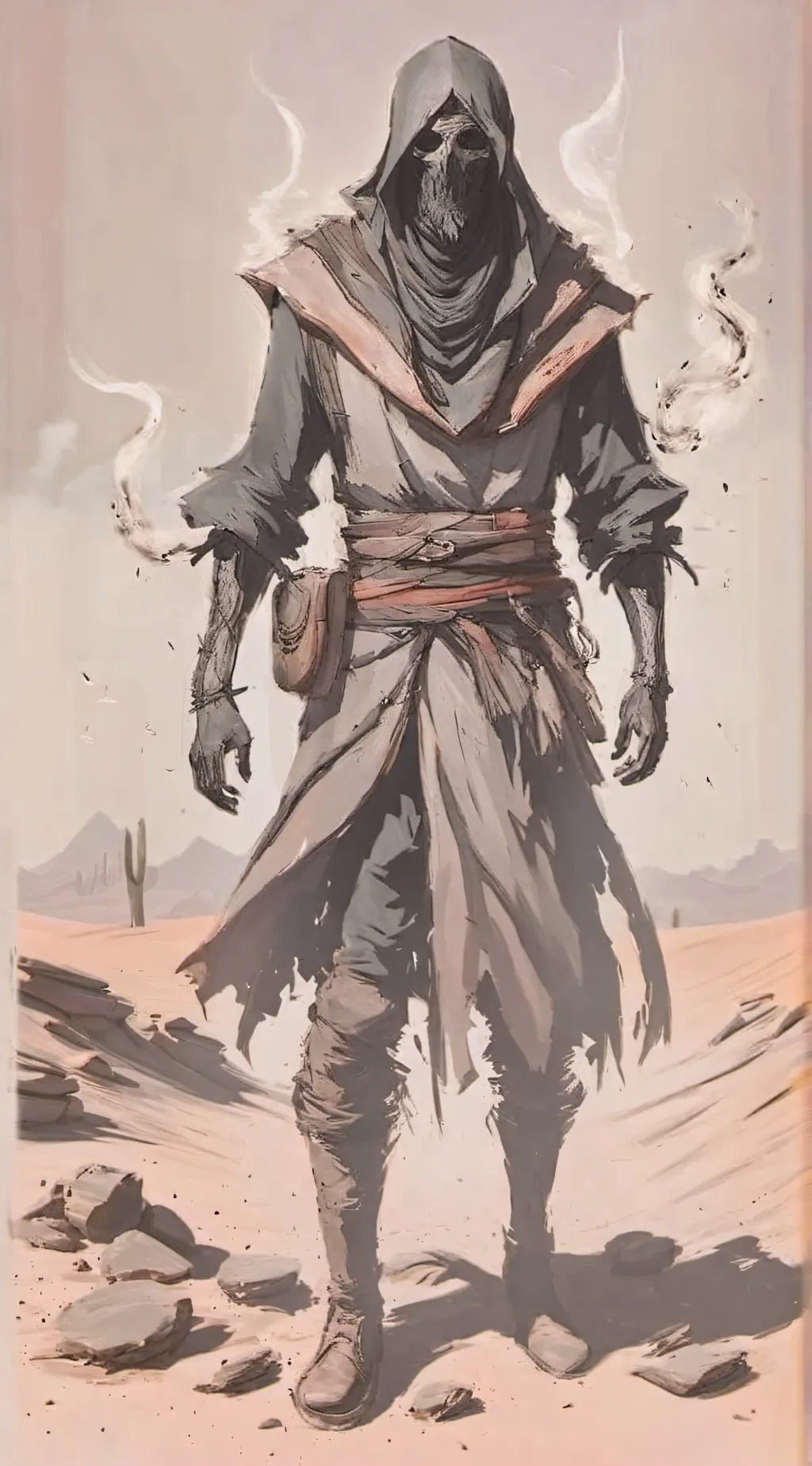 ai character: The First background