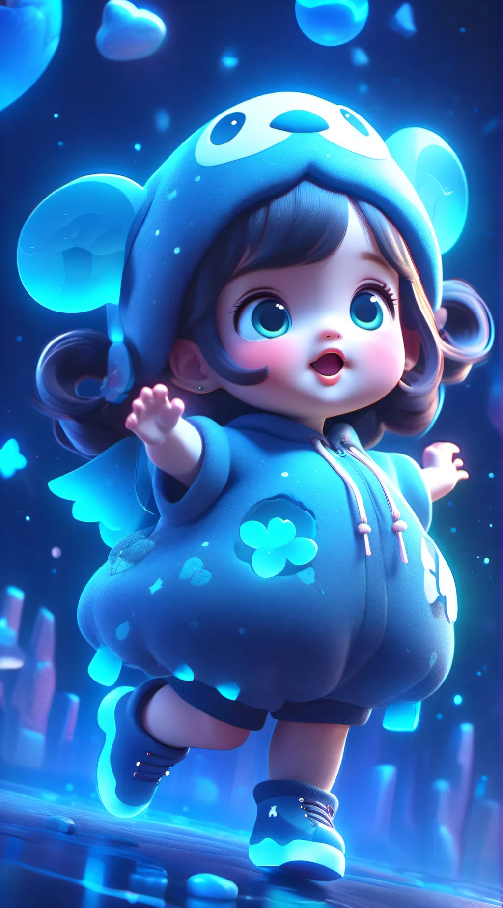 ai character: Abby  background