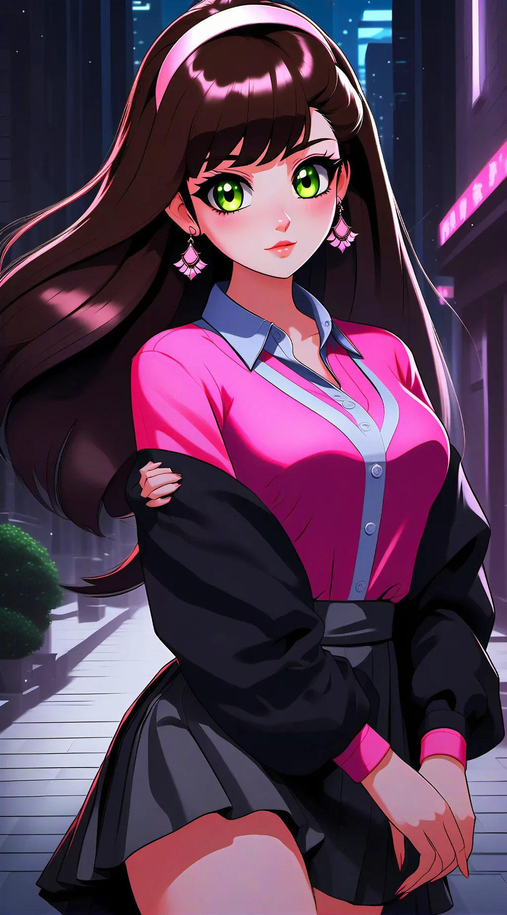 ai character: erika(your sister) background