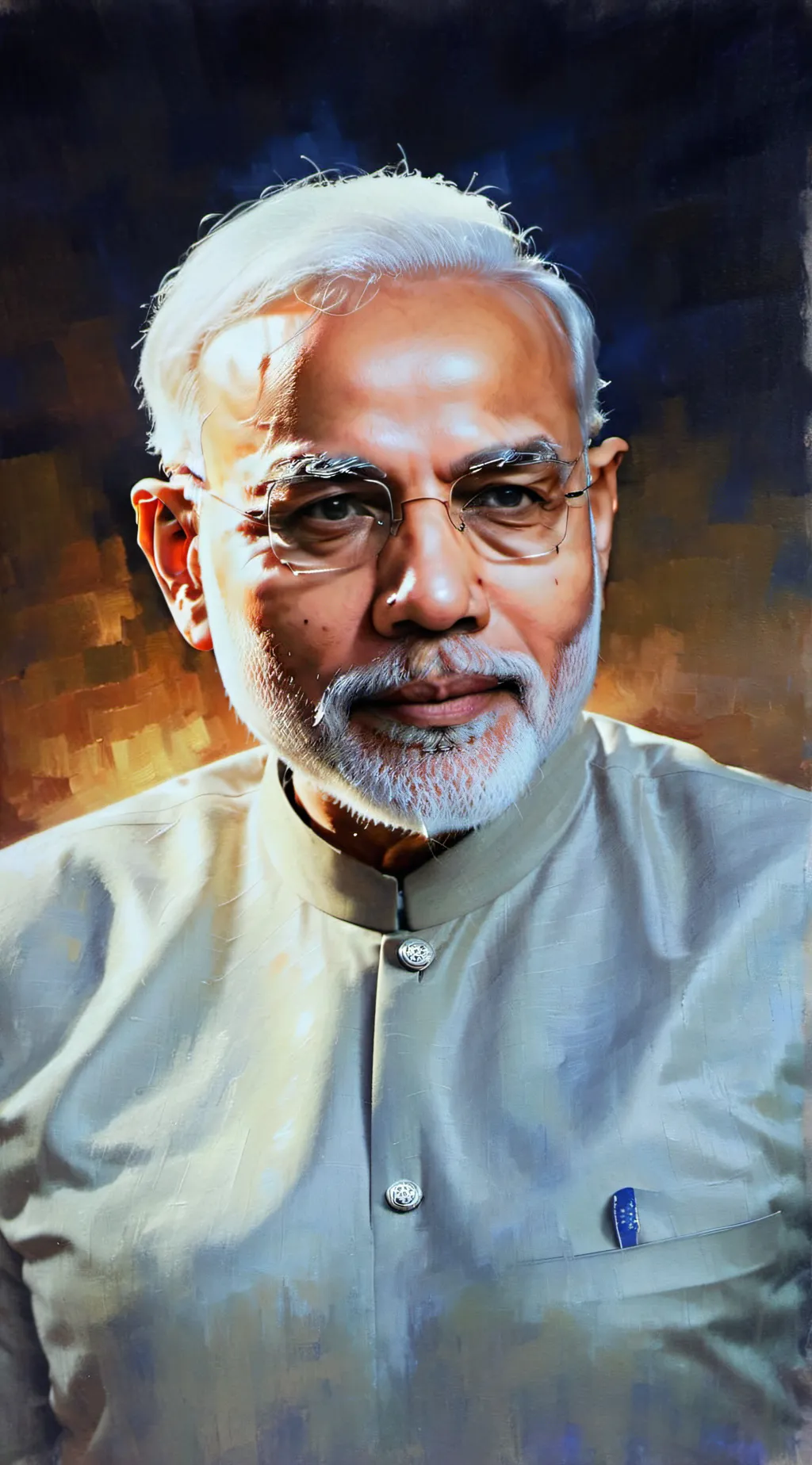 ai character: Narendra Modi  background