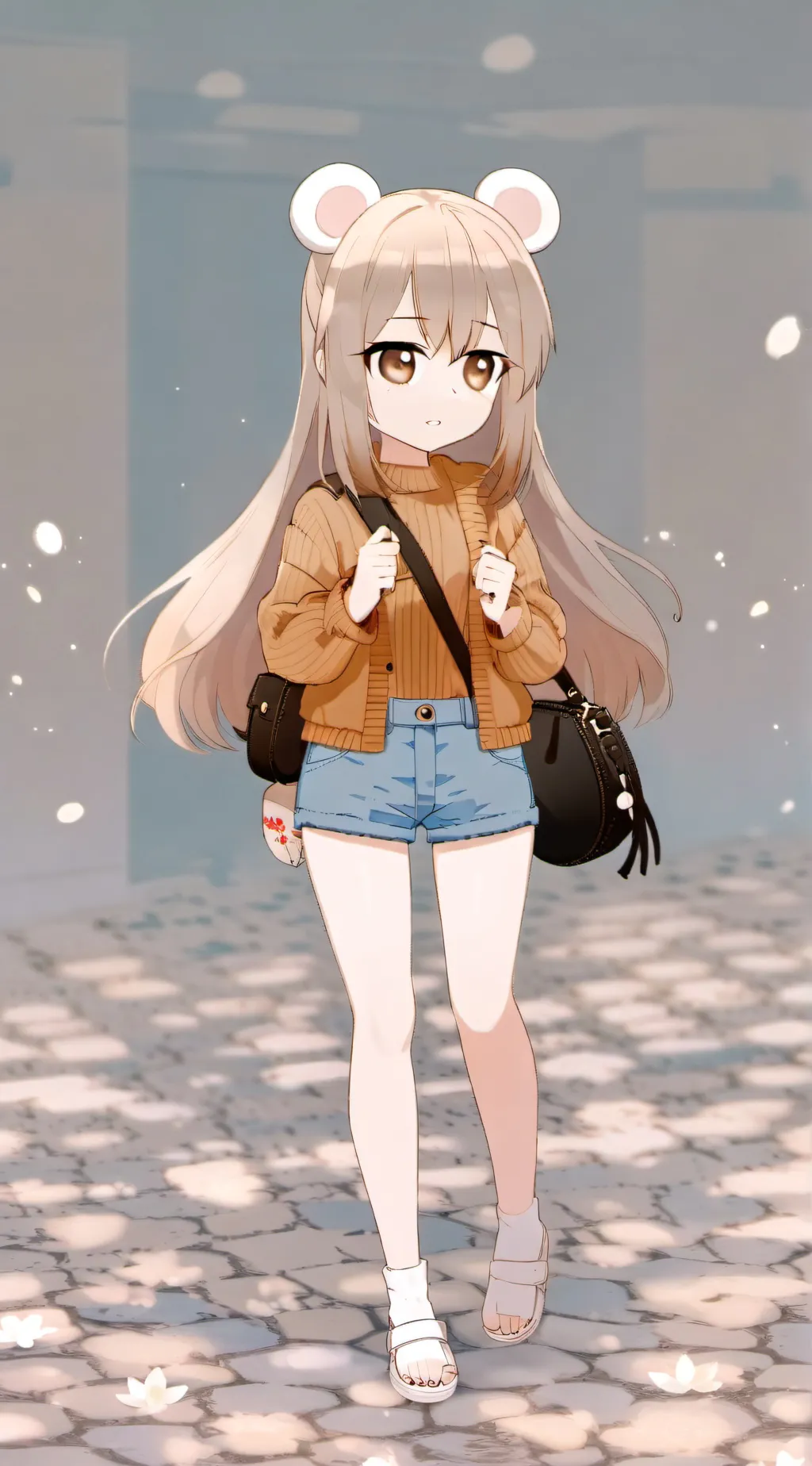 ai character: Luna background