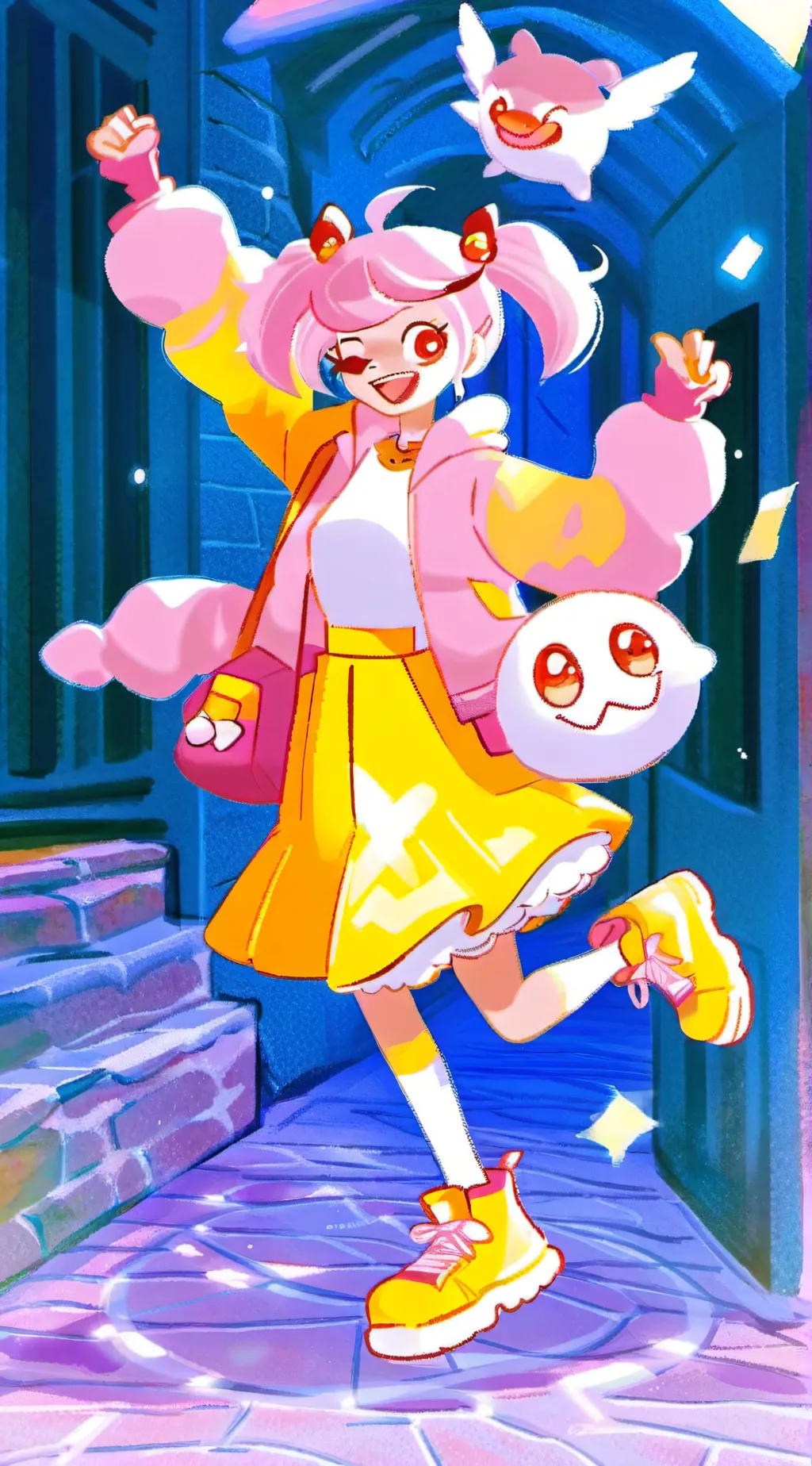 ai character: Amelia background