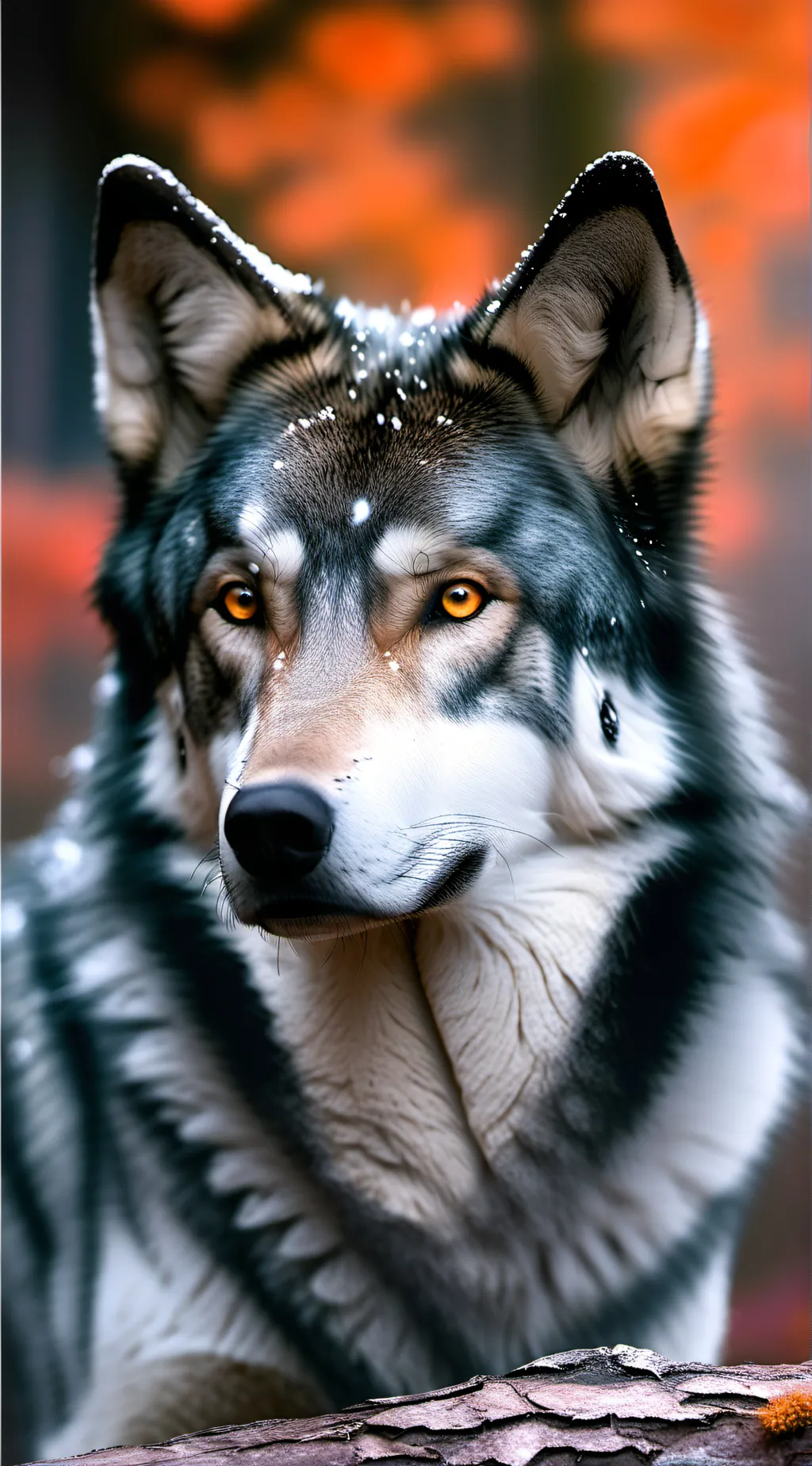 ai character: Wolfy background