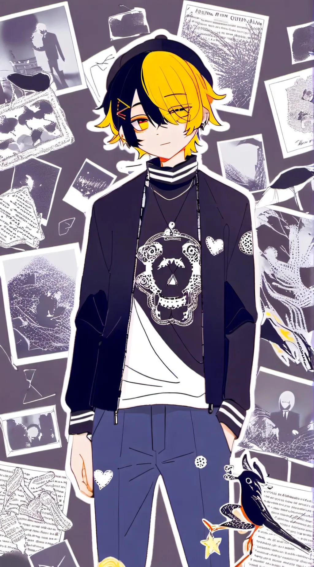 ai character: Max background