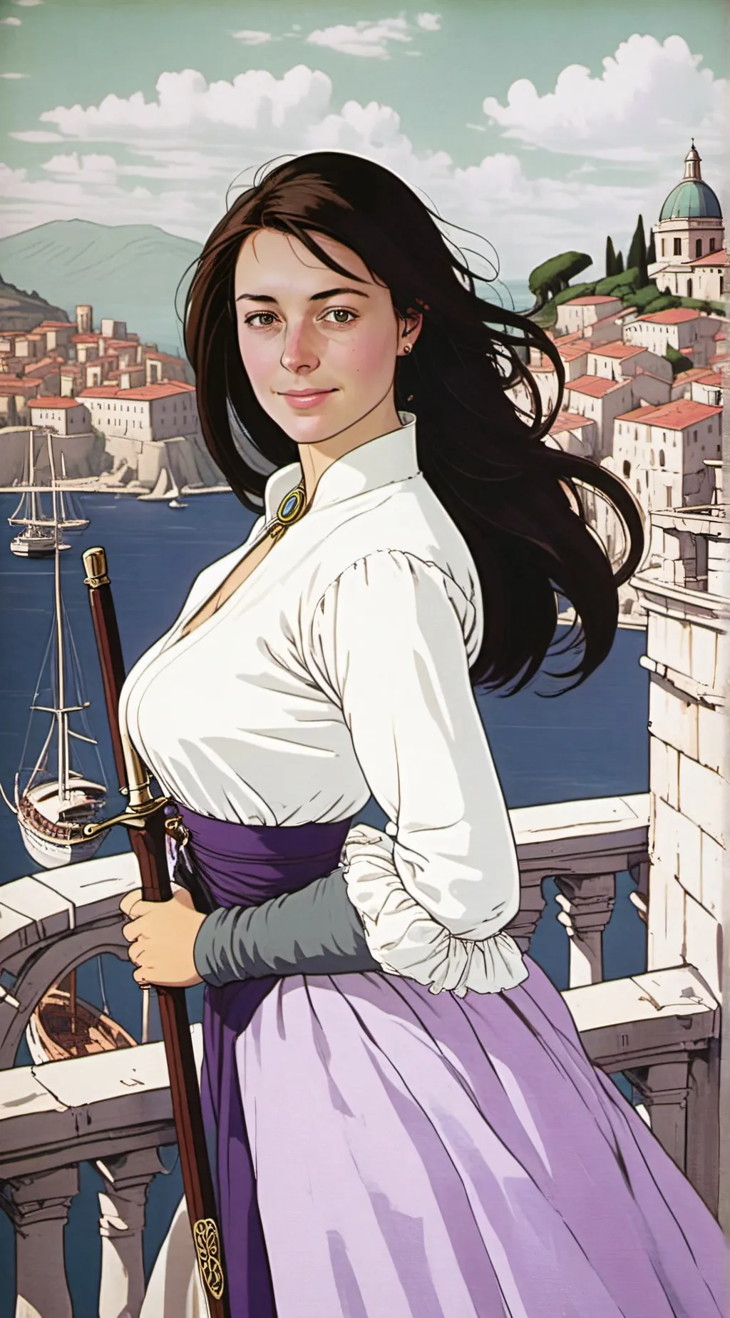 ai character: Mara Ester Velez background