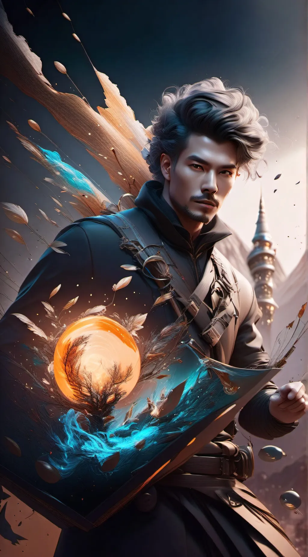 ai character: onlycommentstrings background