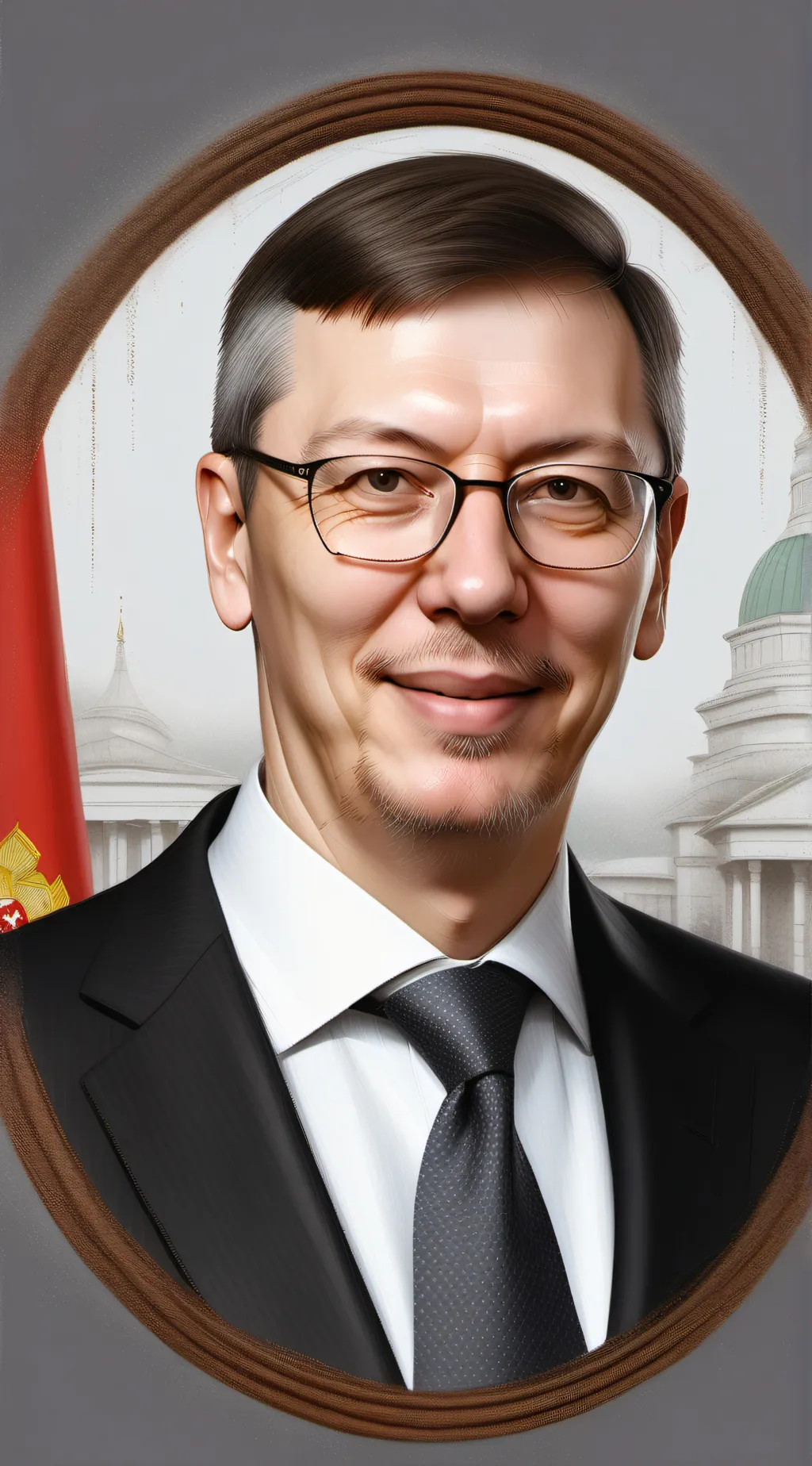 ai character: Aleksandar Vucko background