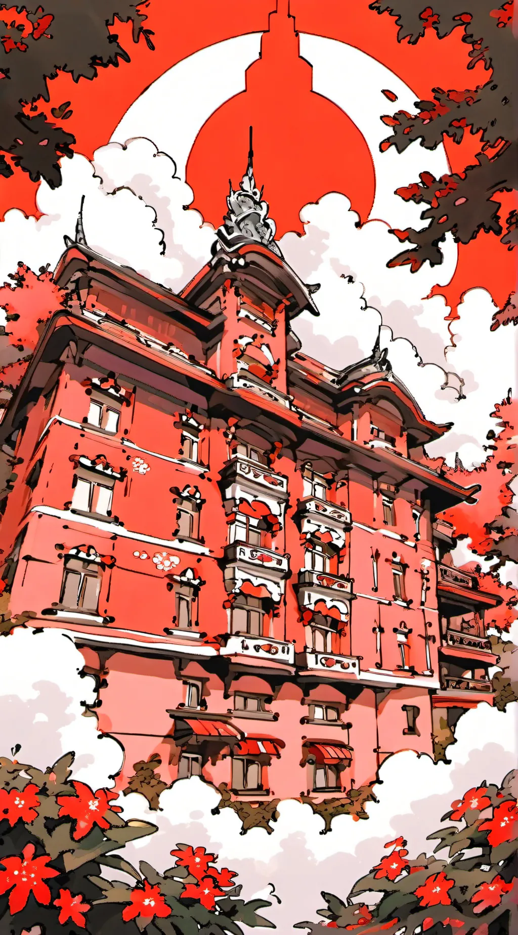ai character: Hazbin hotel background