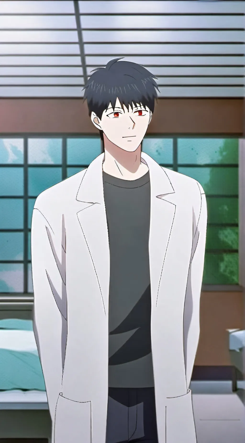 ai character: OH YOUNG-ONE background