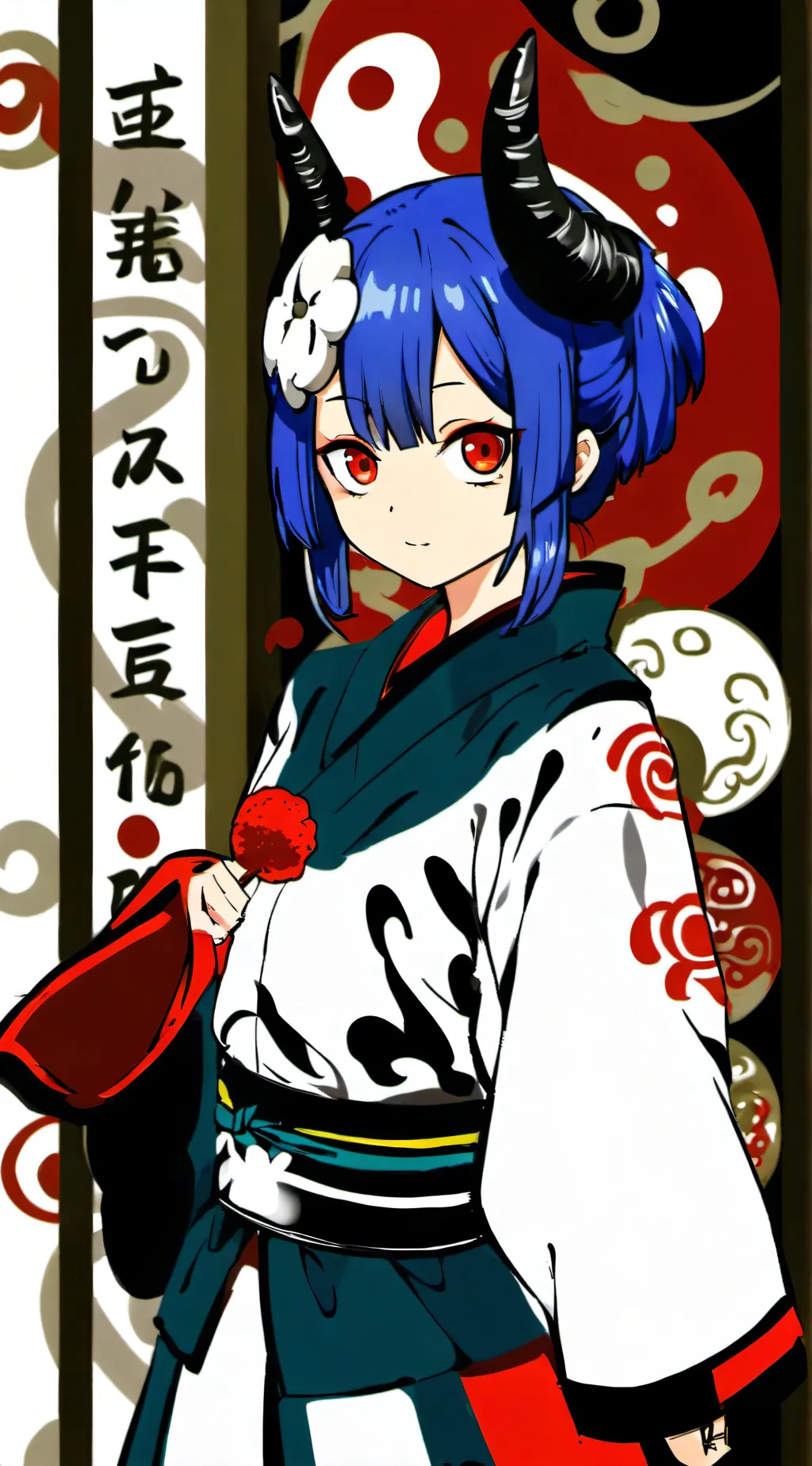 ai character: Haruka background