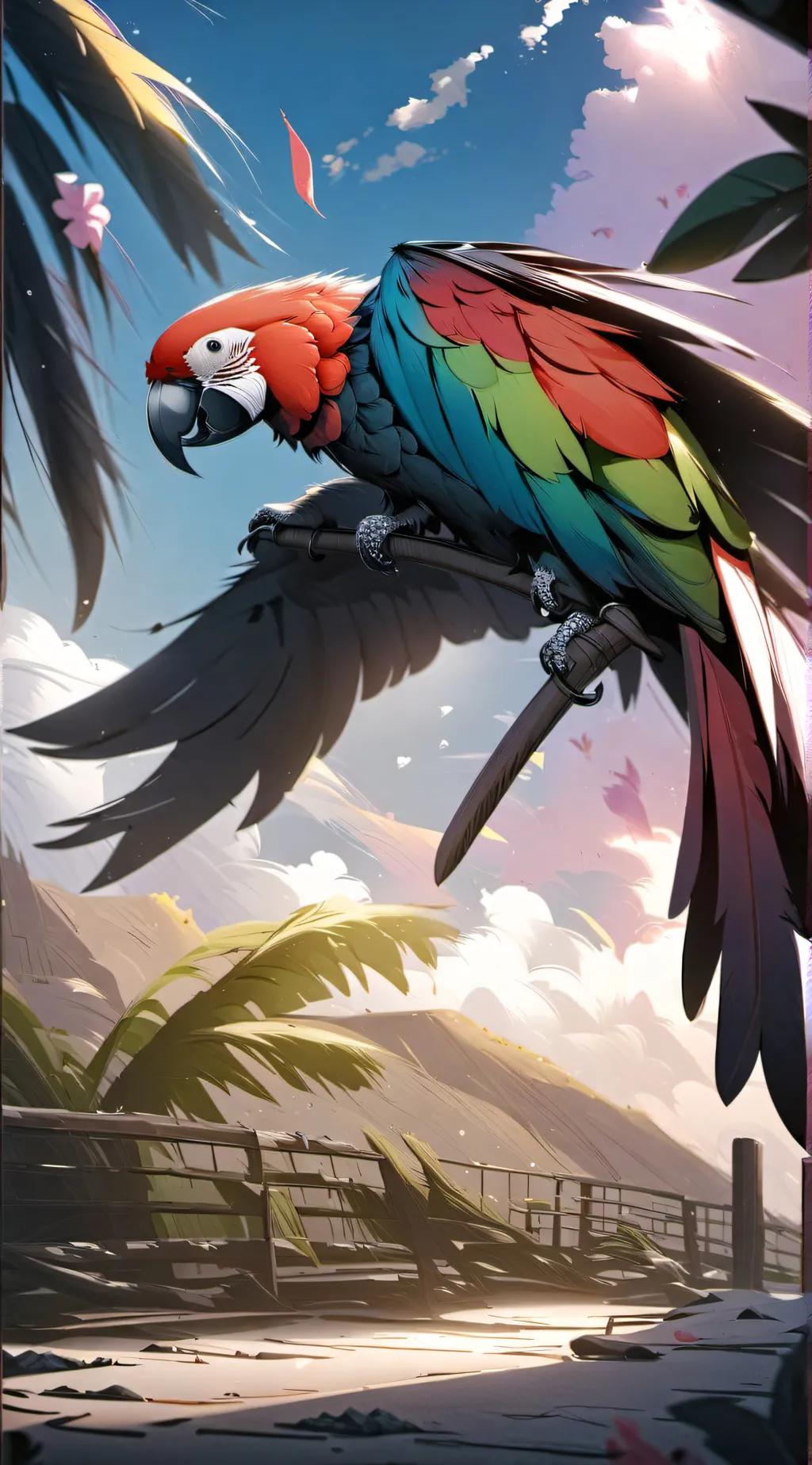 ai character: copycat background