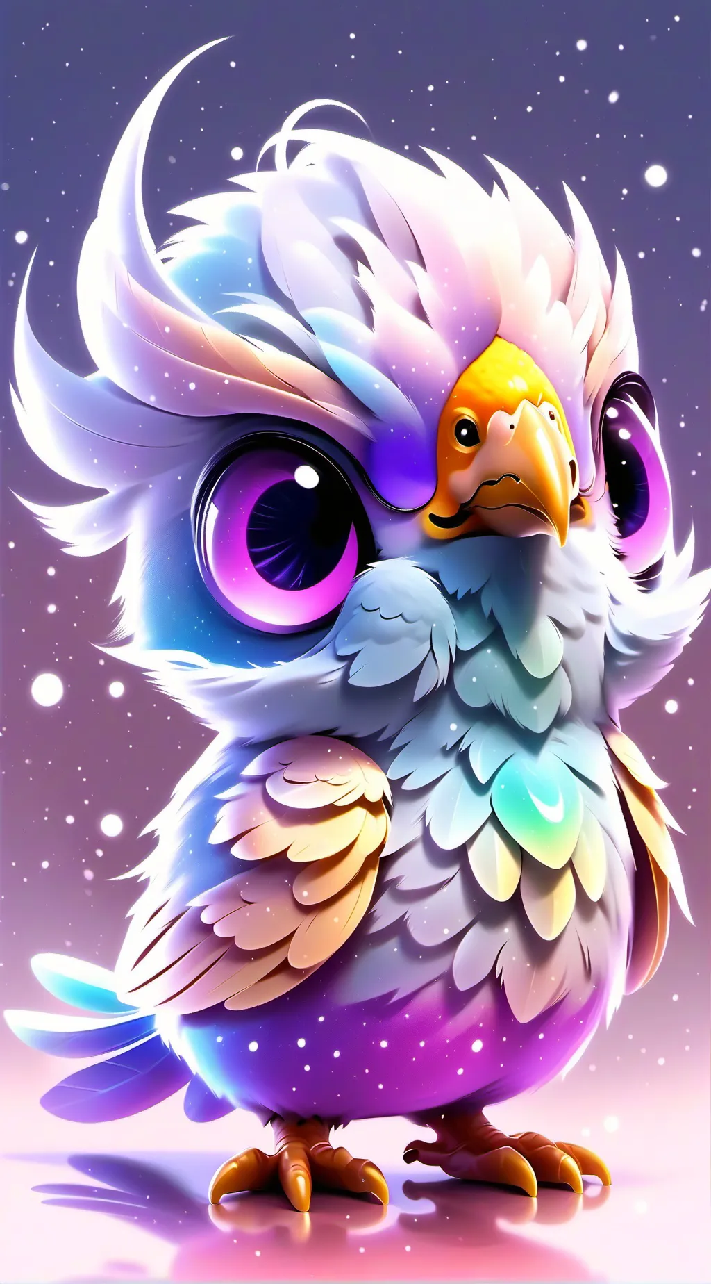 ai character: New life background
