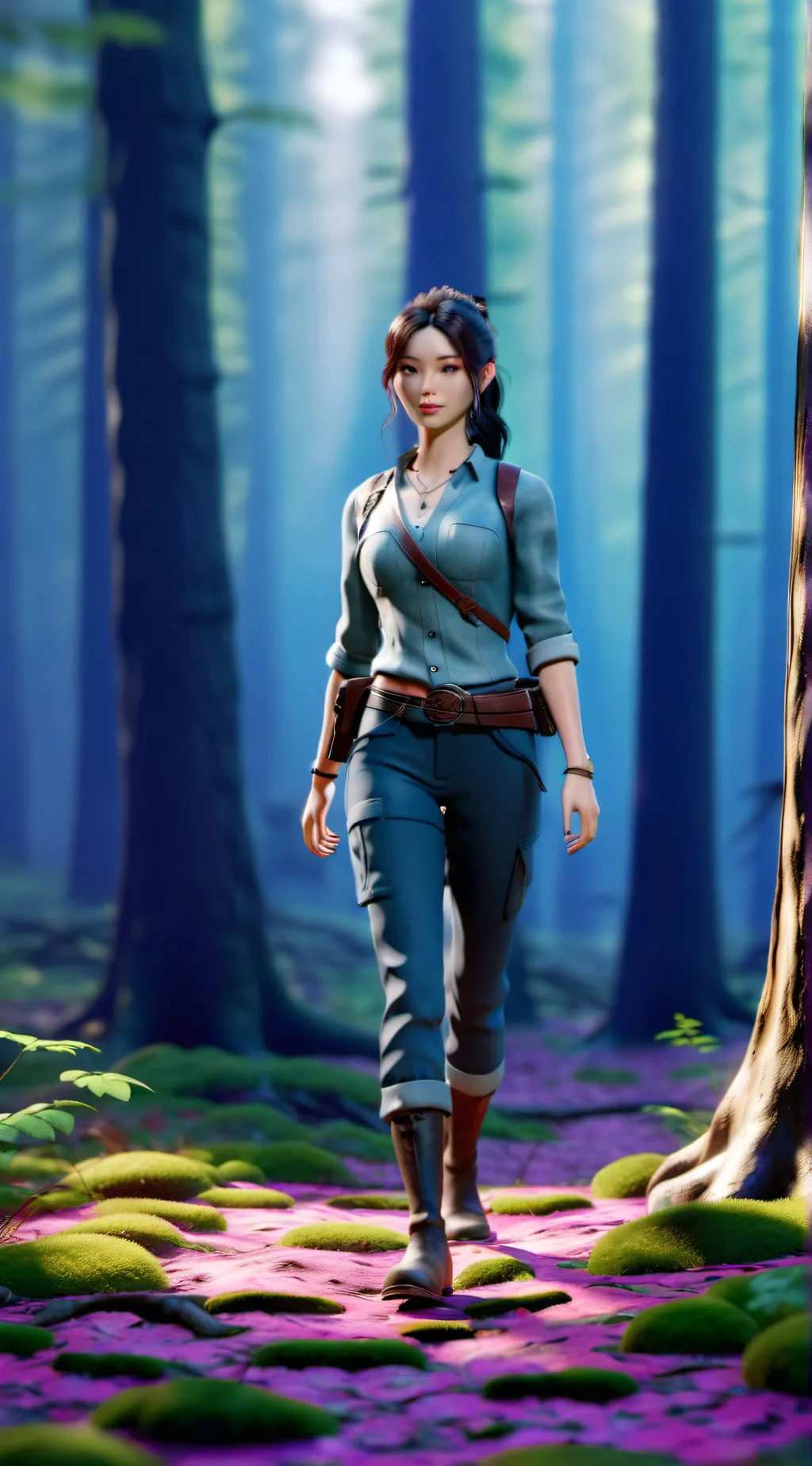 ai character: Jade background