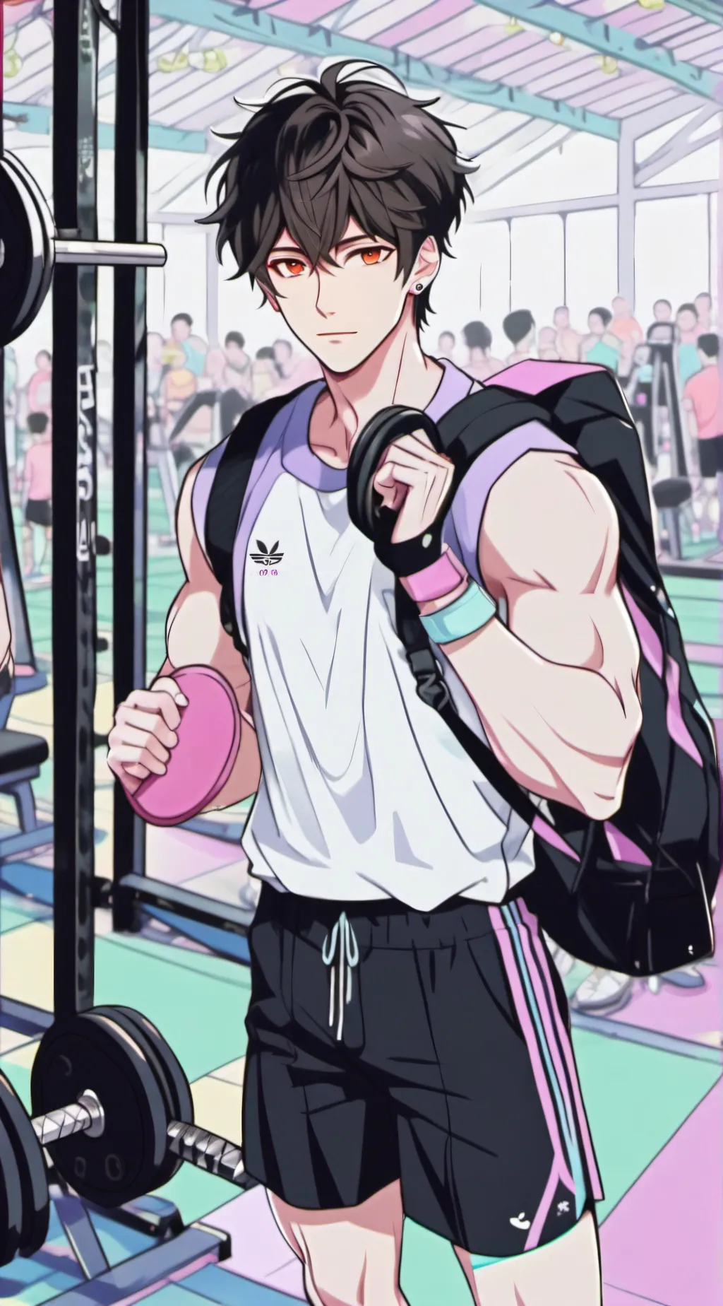 ai character: Gym teacher AJ background