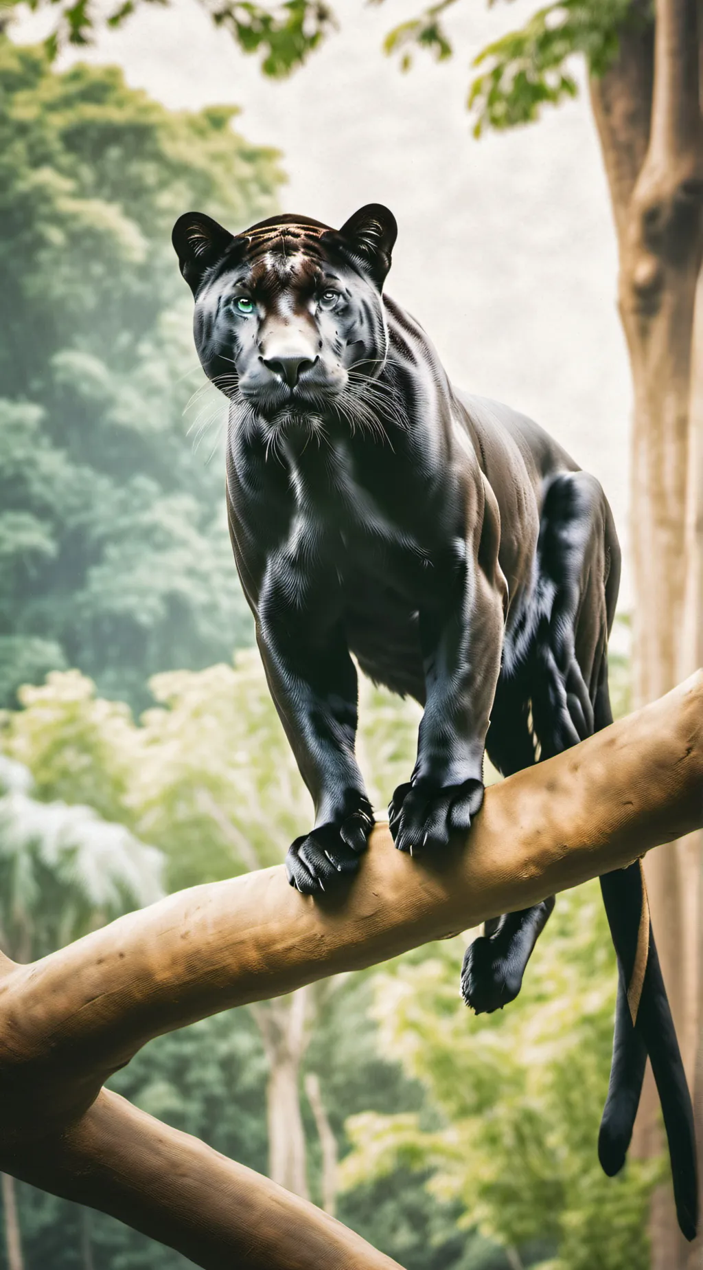 ai character: panther background