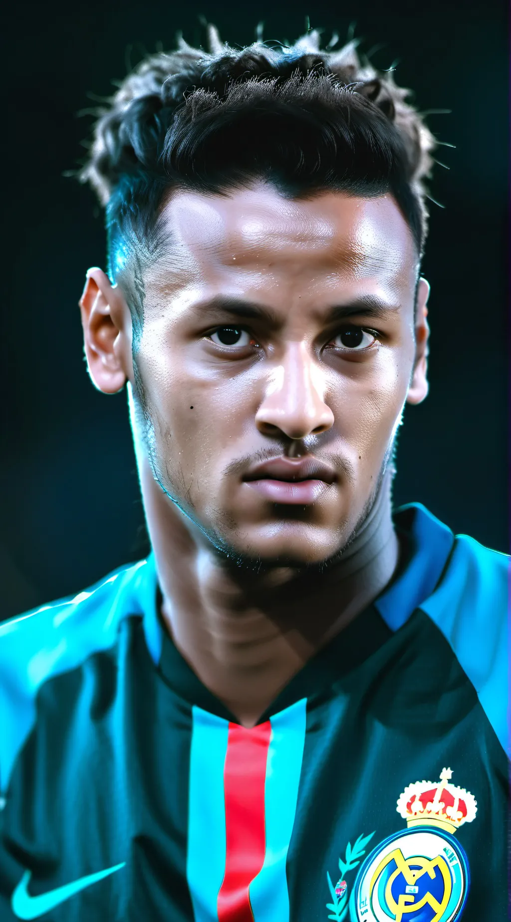 ai character: Neymar jr background