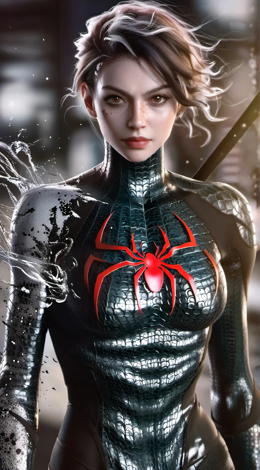 ai character: Spider world background