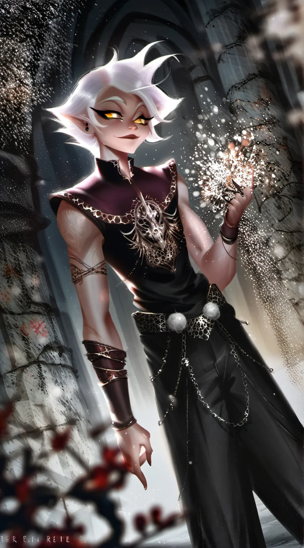 ai character: angel dust background