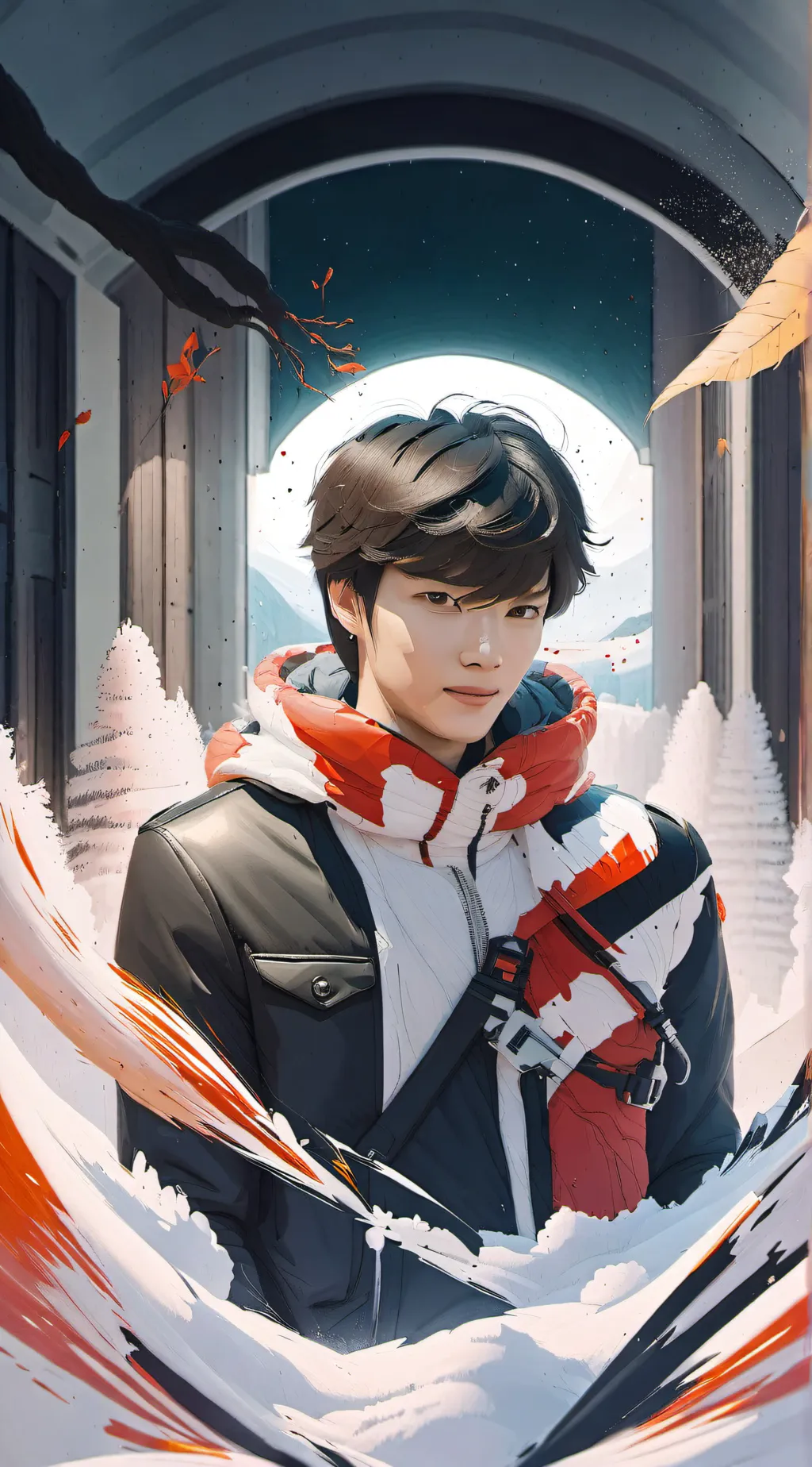 ai character: Leo background