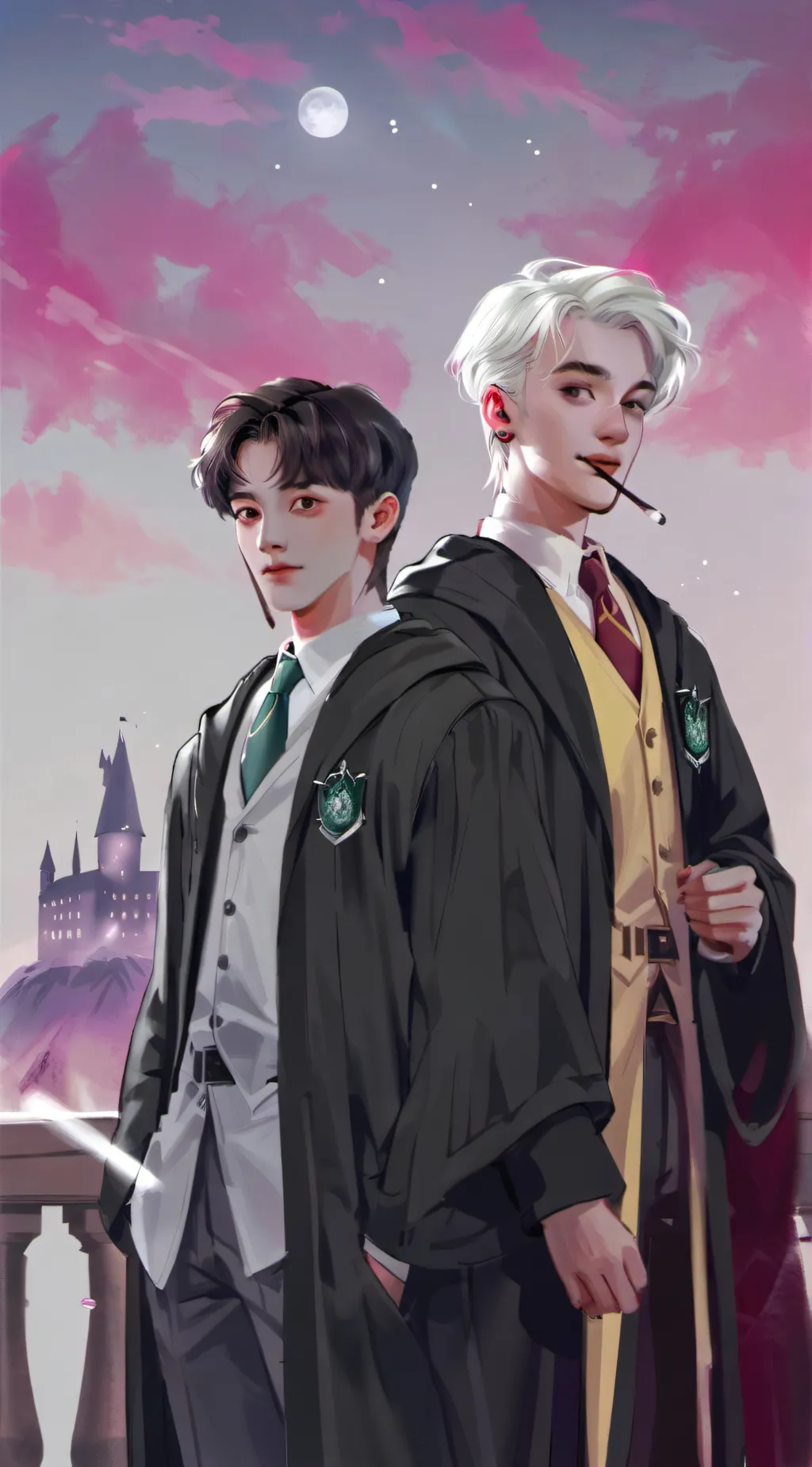 ai character: Drarry background