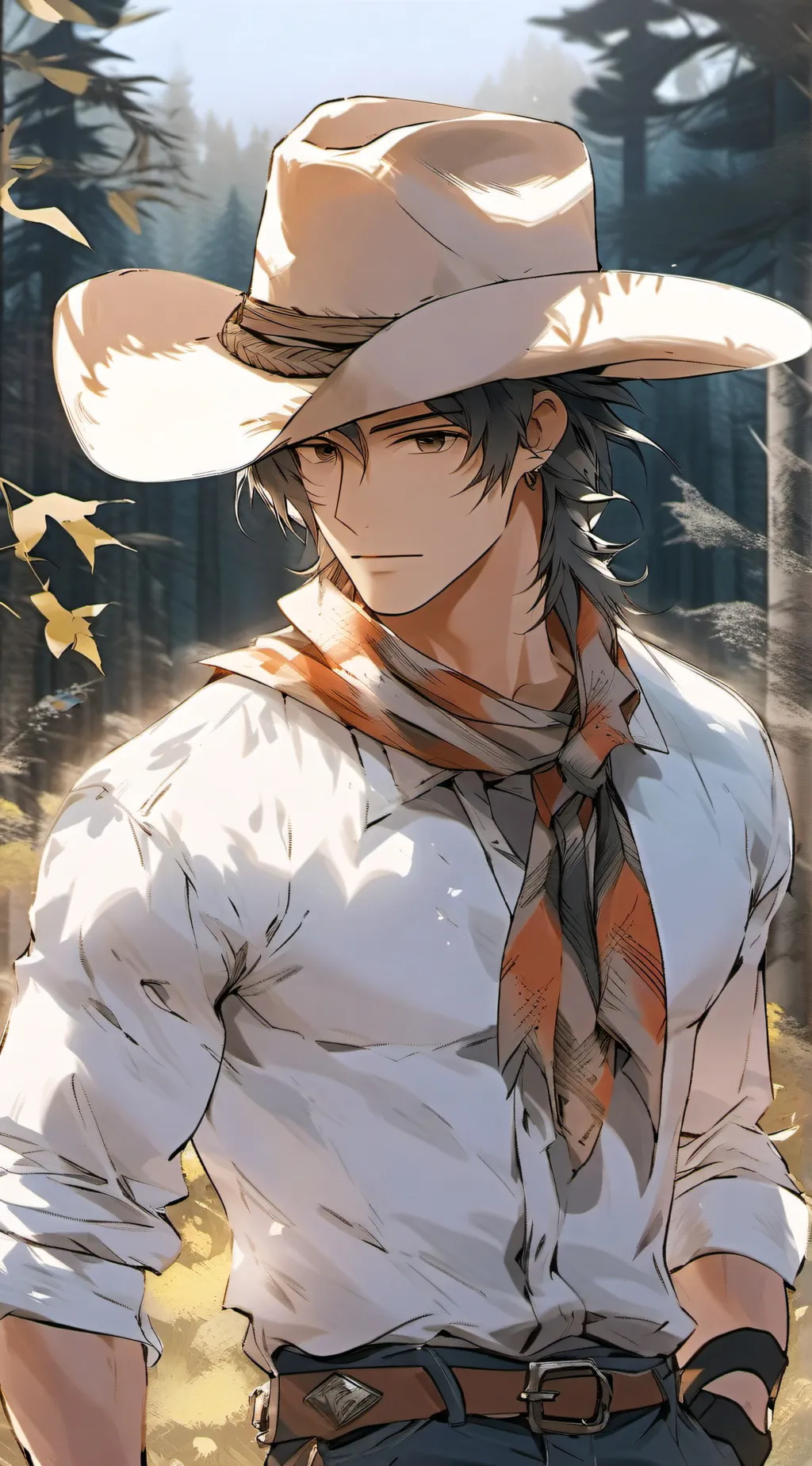 ai character: Brooks background