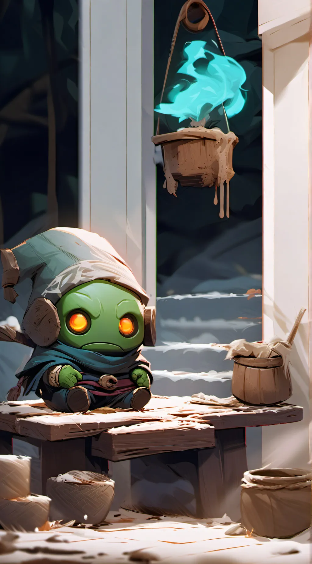 ai character: Amumu background