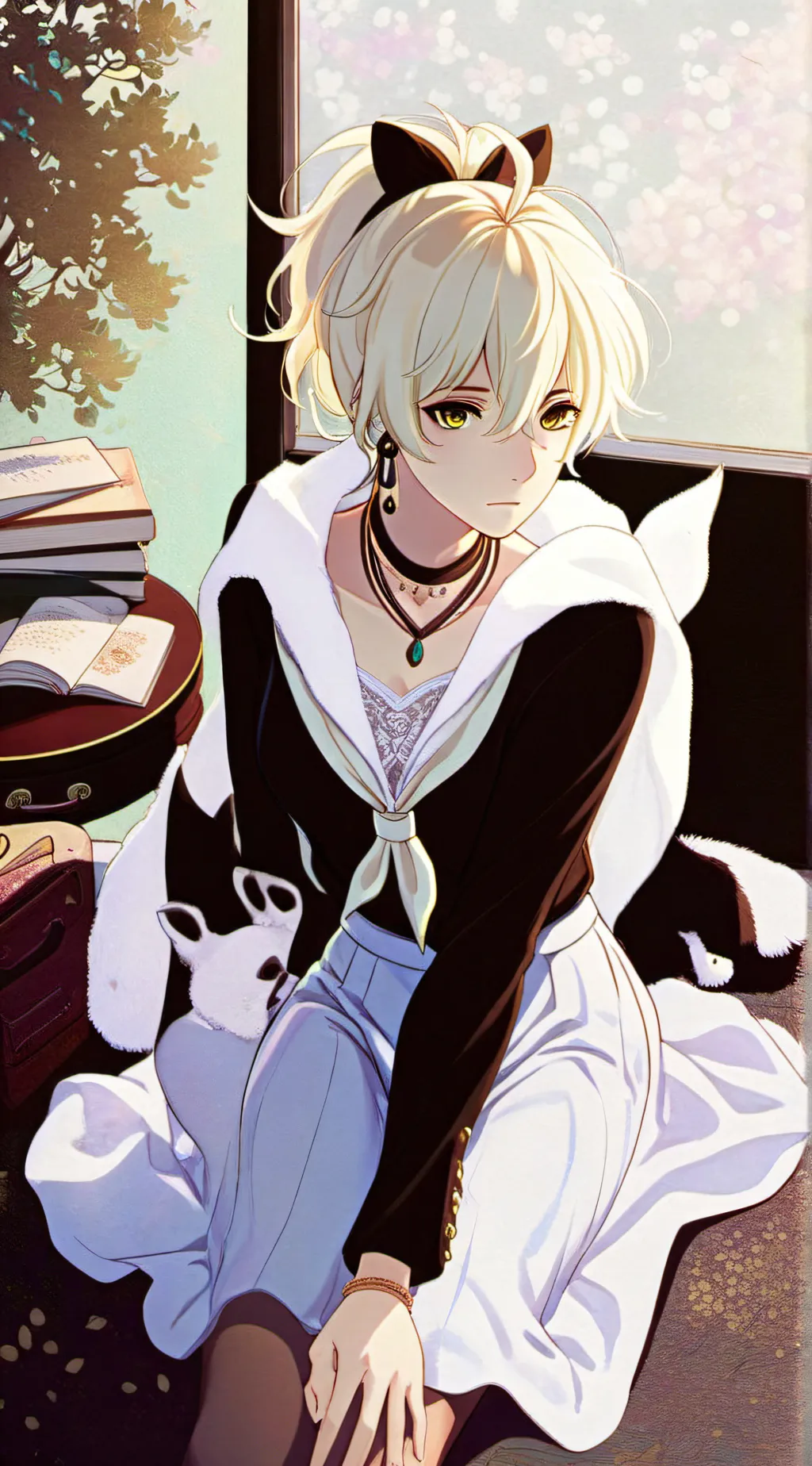 ai character: Jallie  background