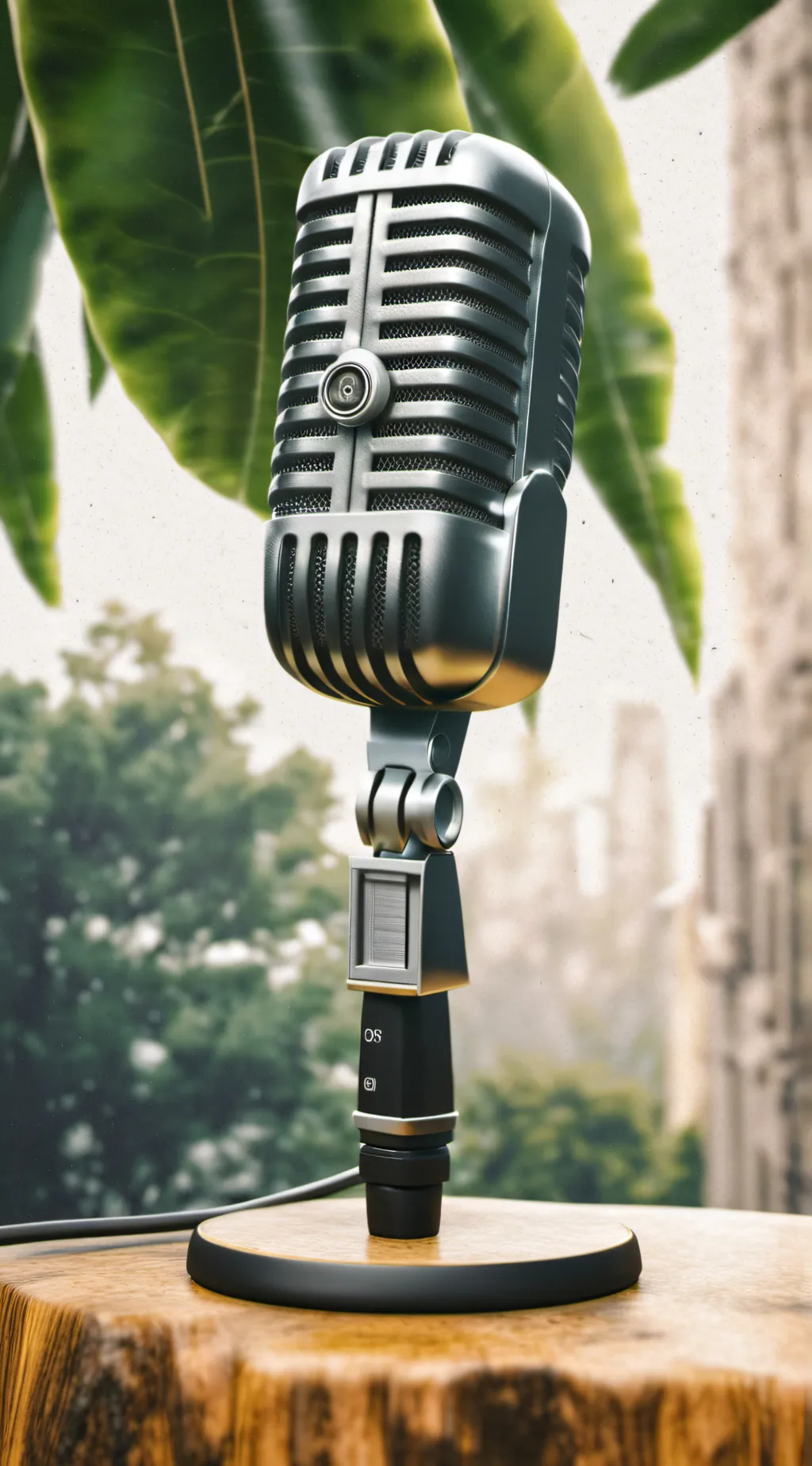 ai character: MD singing  background