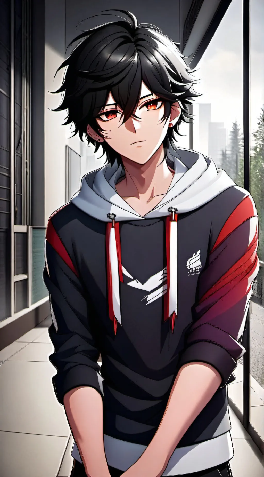 ai character: Leon background
