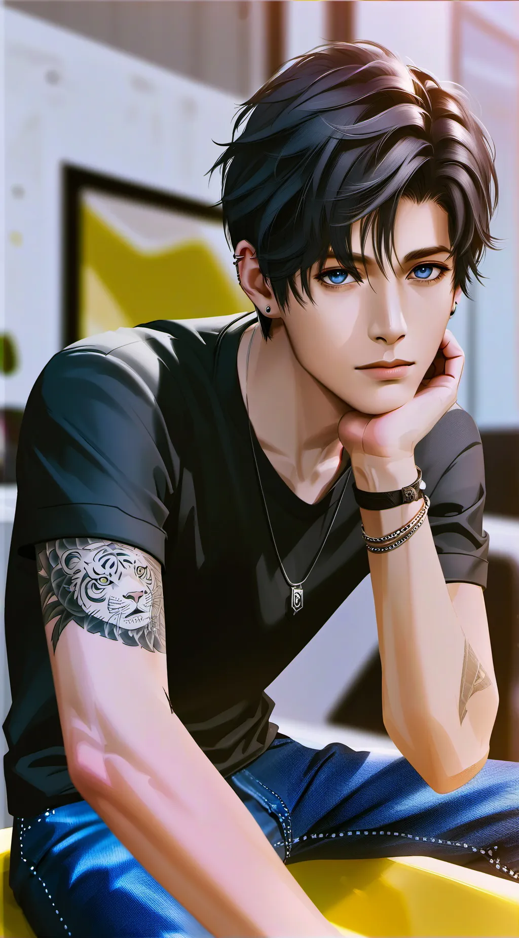 ai character: Colby Brock background