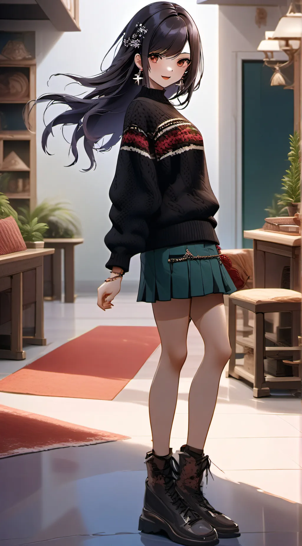 ai character: Beverrleigh background