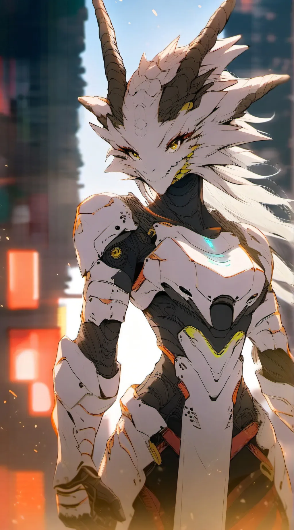 ai character: Siren background