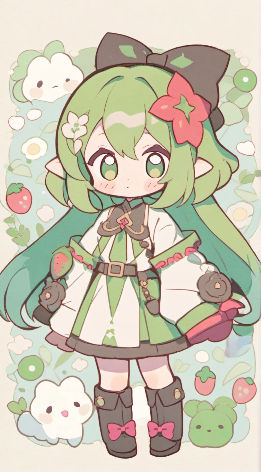 ai character: The Aftons! background