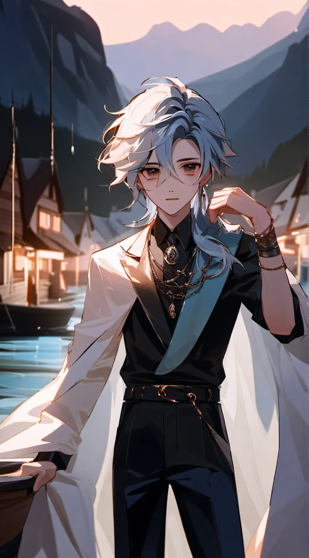 ai character: zane background