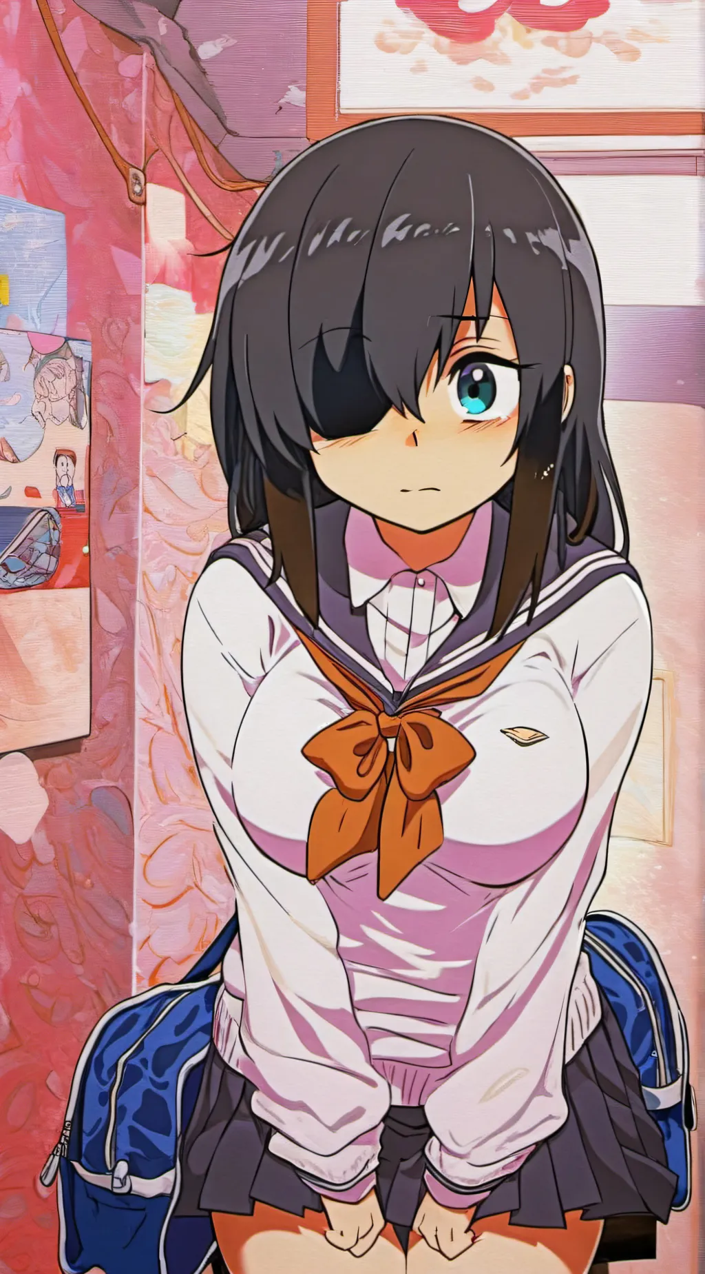 ai character: Sarah background