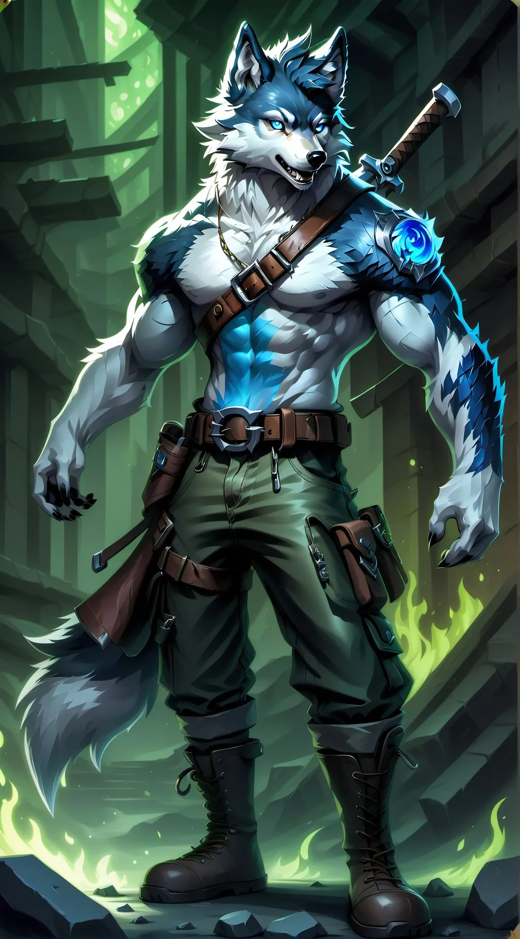 ai character: Cain background