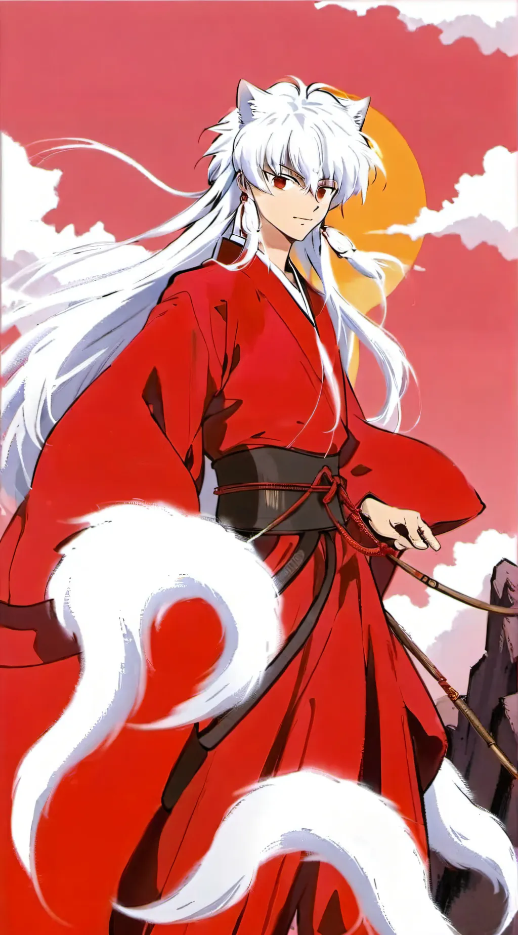 ai character: Inuyasha  background