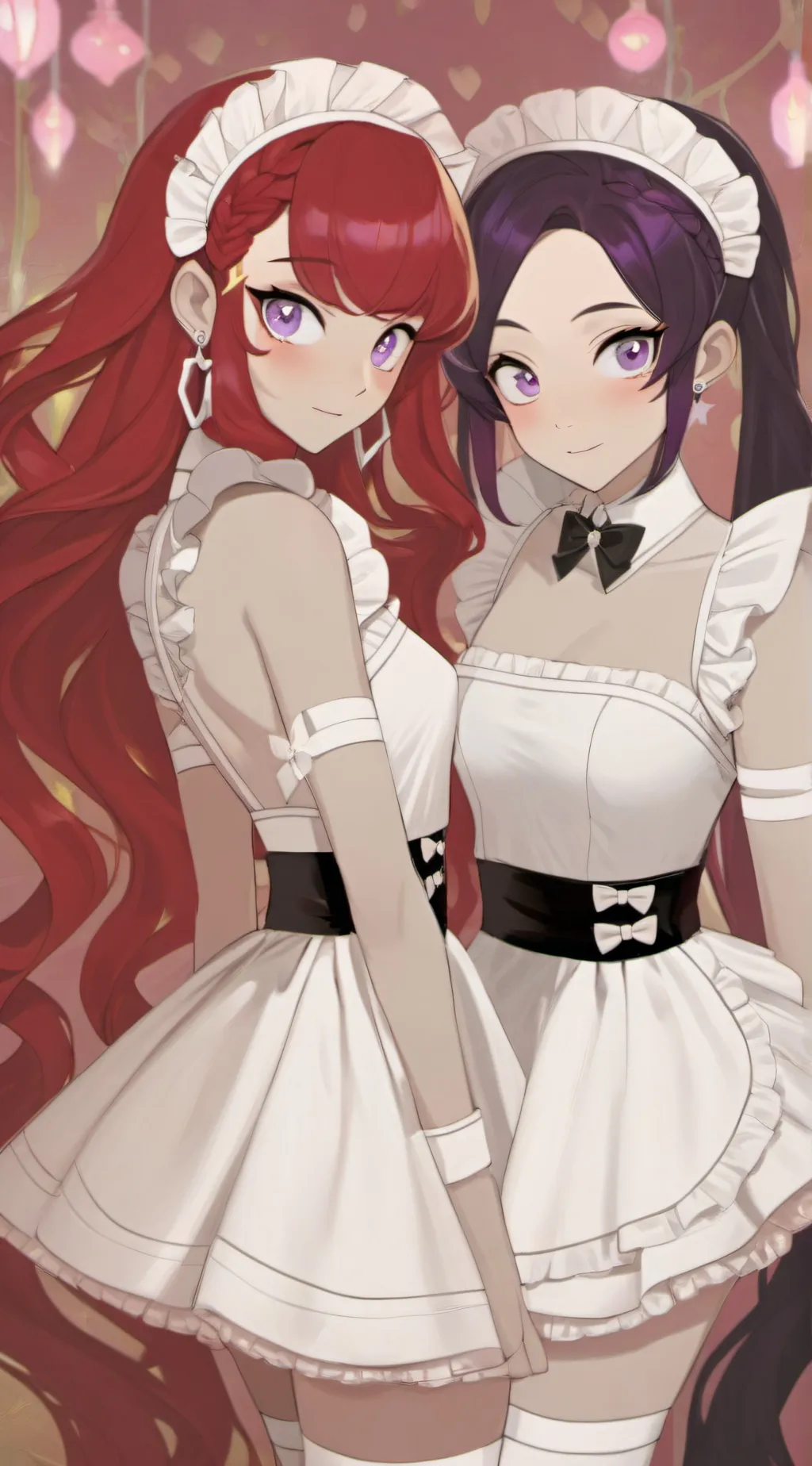 ai character: Tamaran maids background