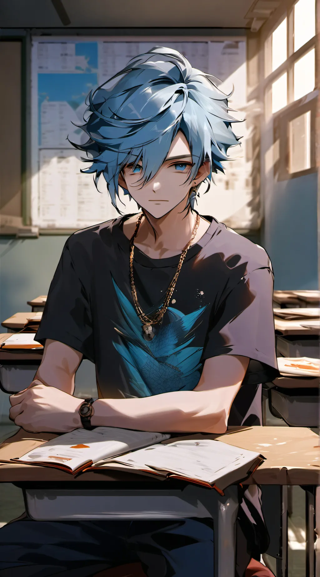 ai character: Benjamin background
