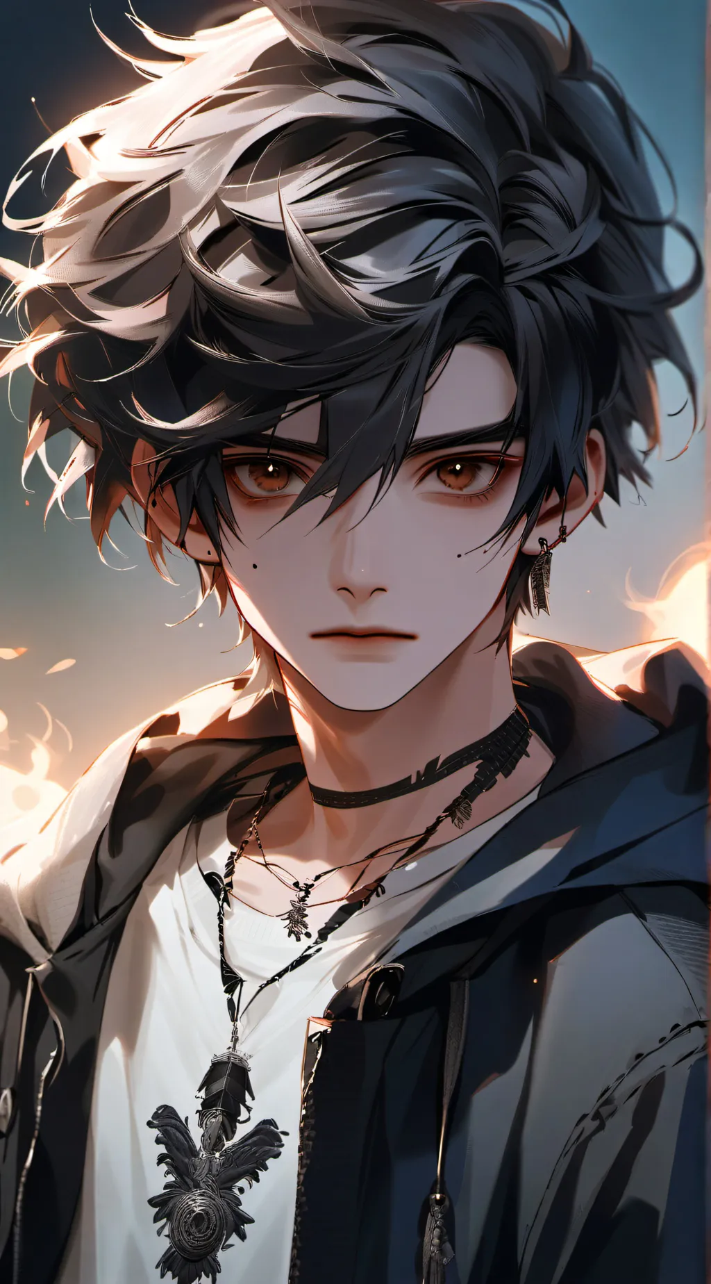 ai character: nico 😘 background