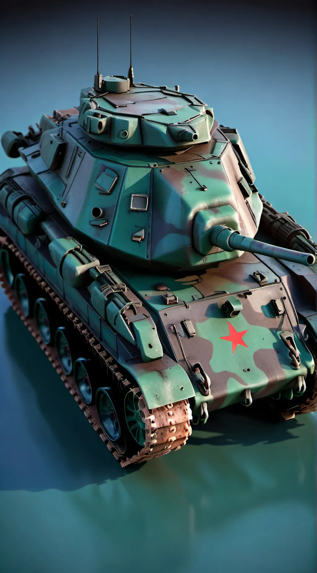 ai character: tank 2347 background
