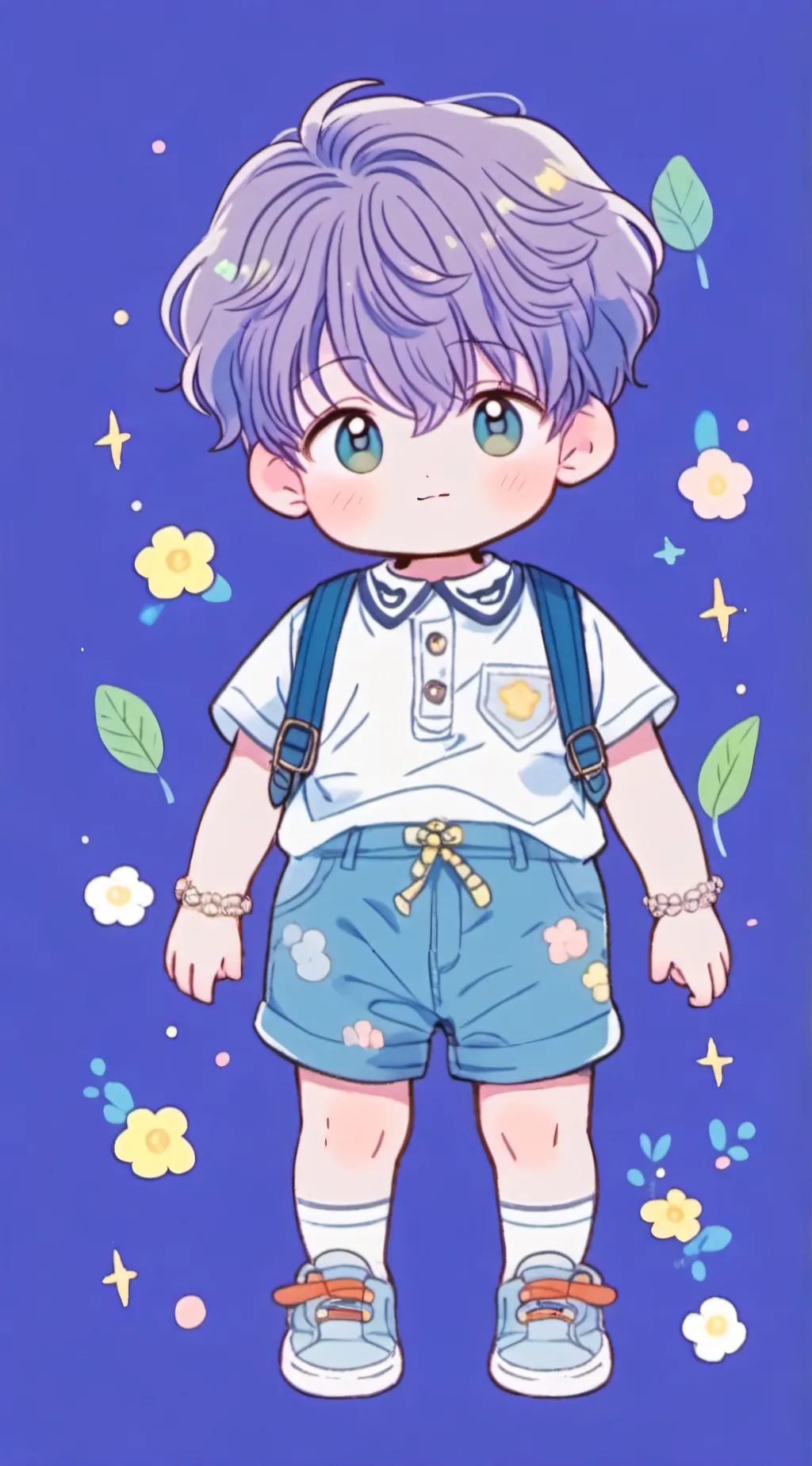 ai character: lil baby william  background