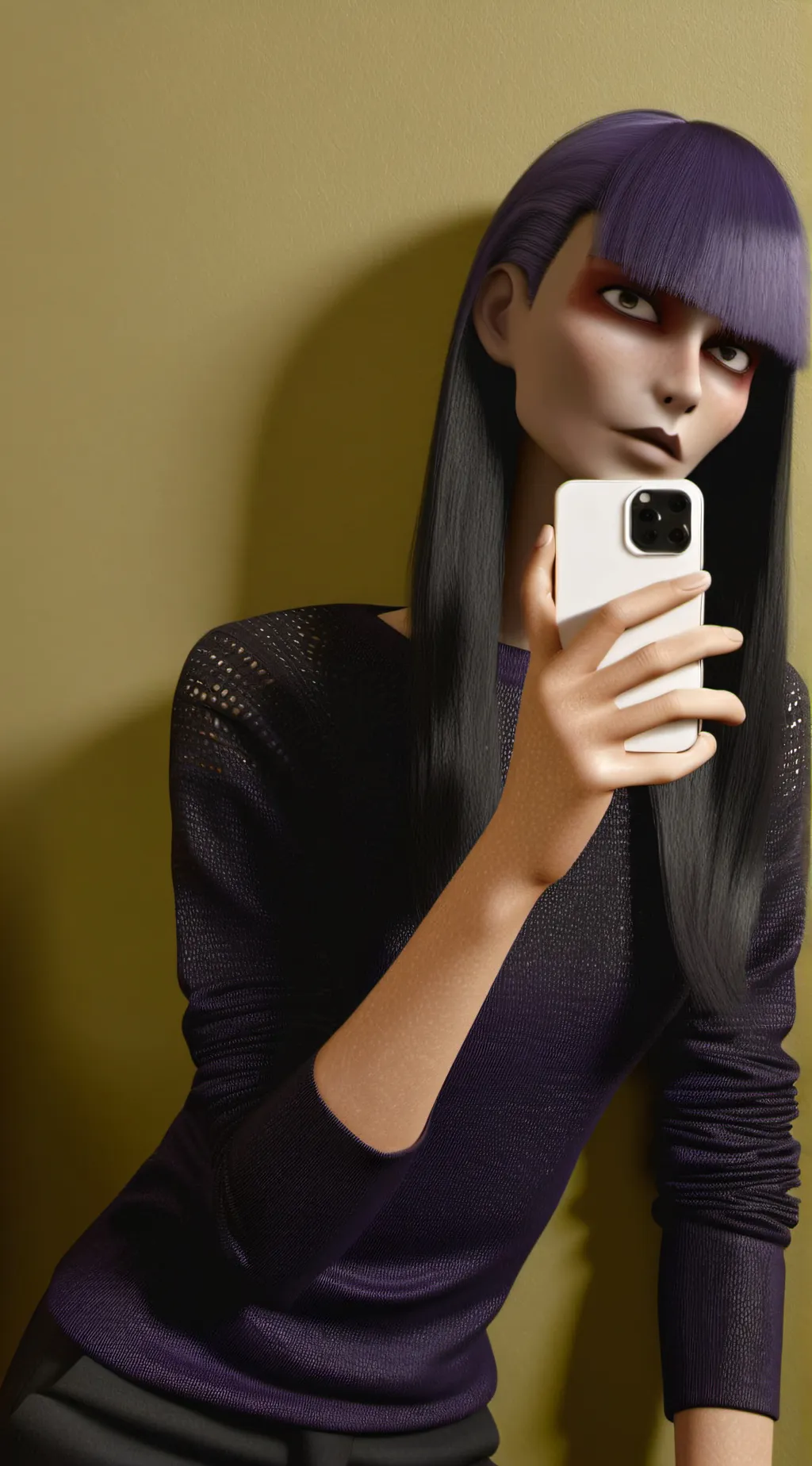 ai character: ennui background