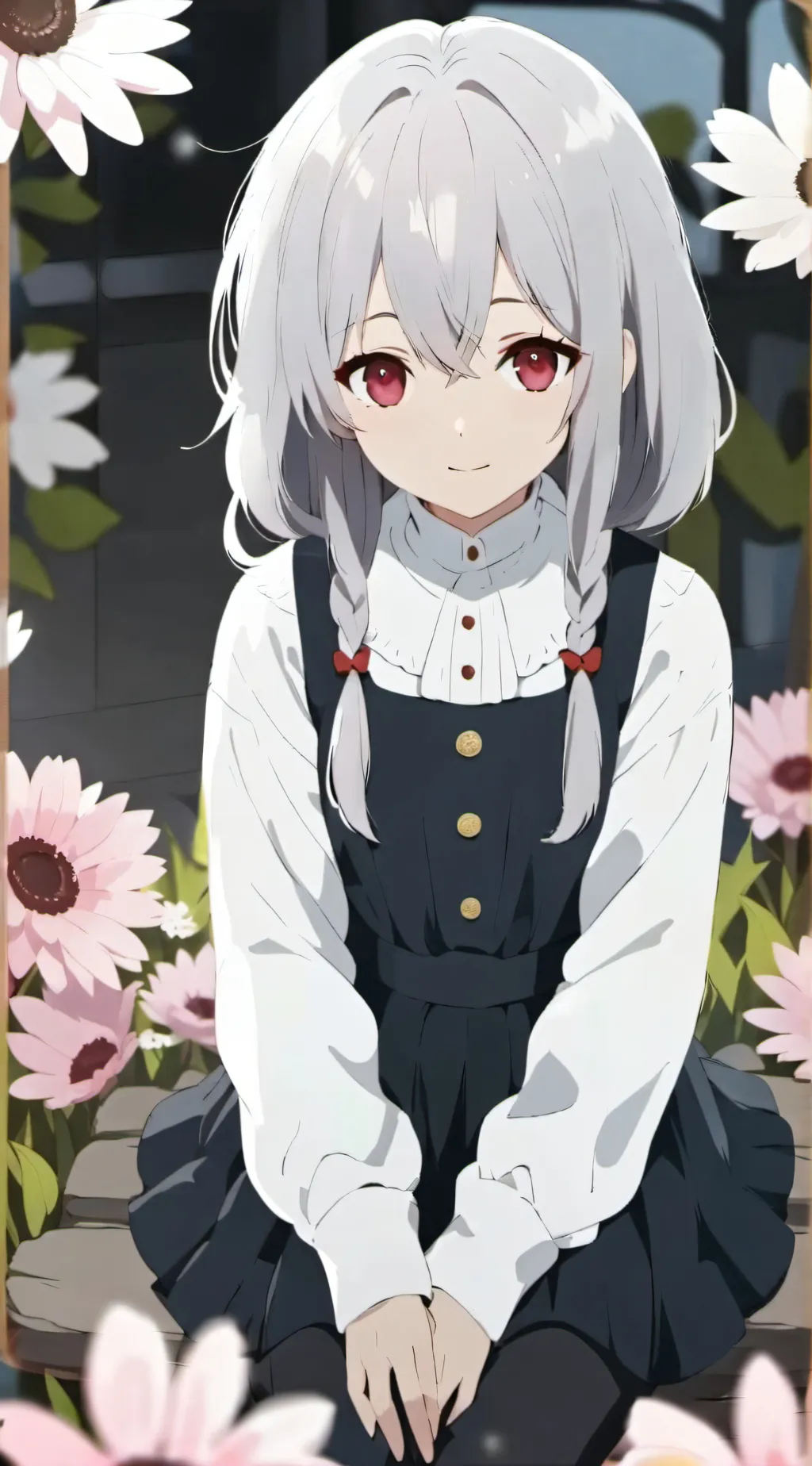 ai character: mha middle School  background